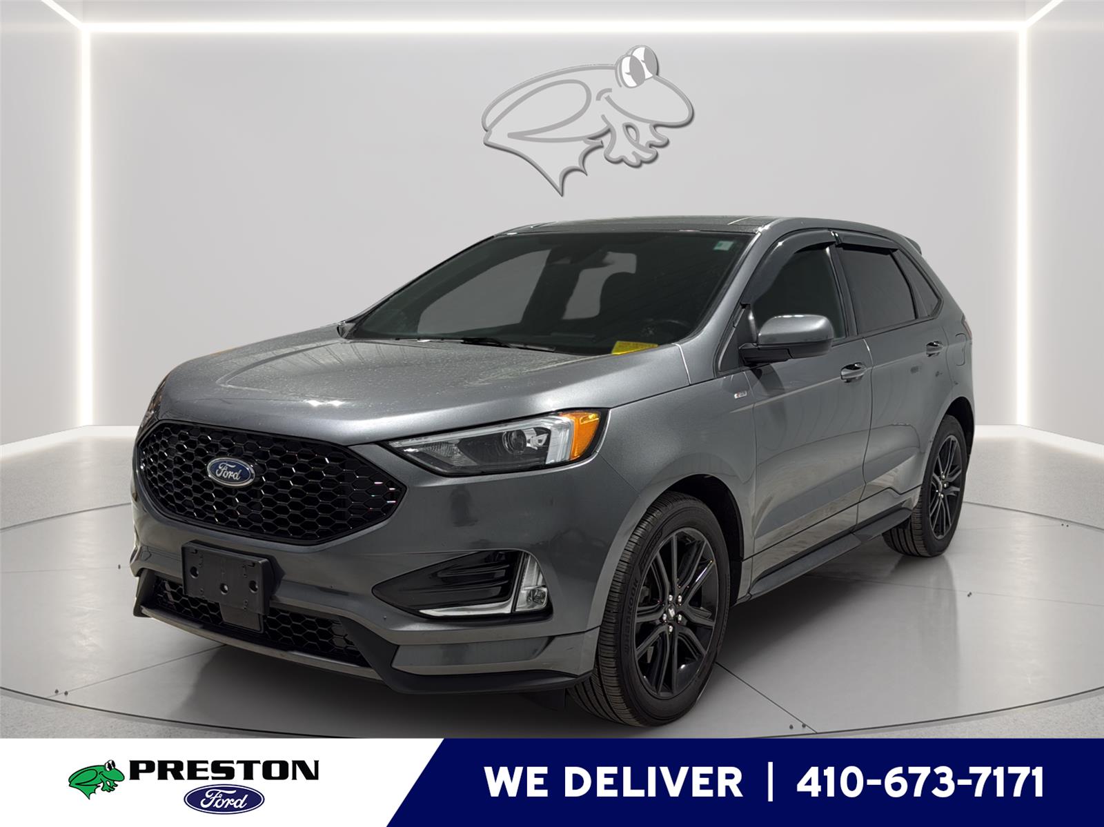 Carbonized Gray 2022 Ford Edge SUV / Crossover All-Wheel Drive 8-Speed Automatic