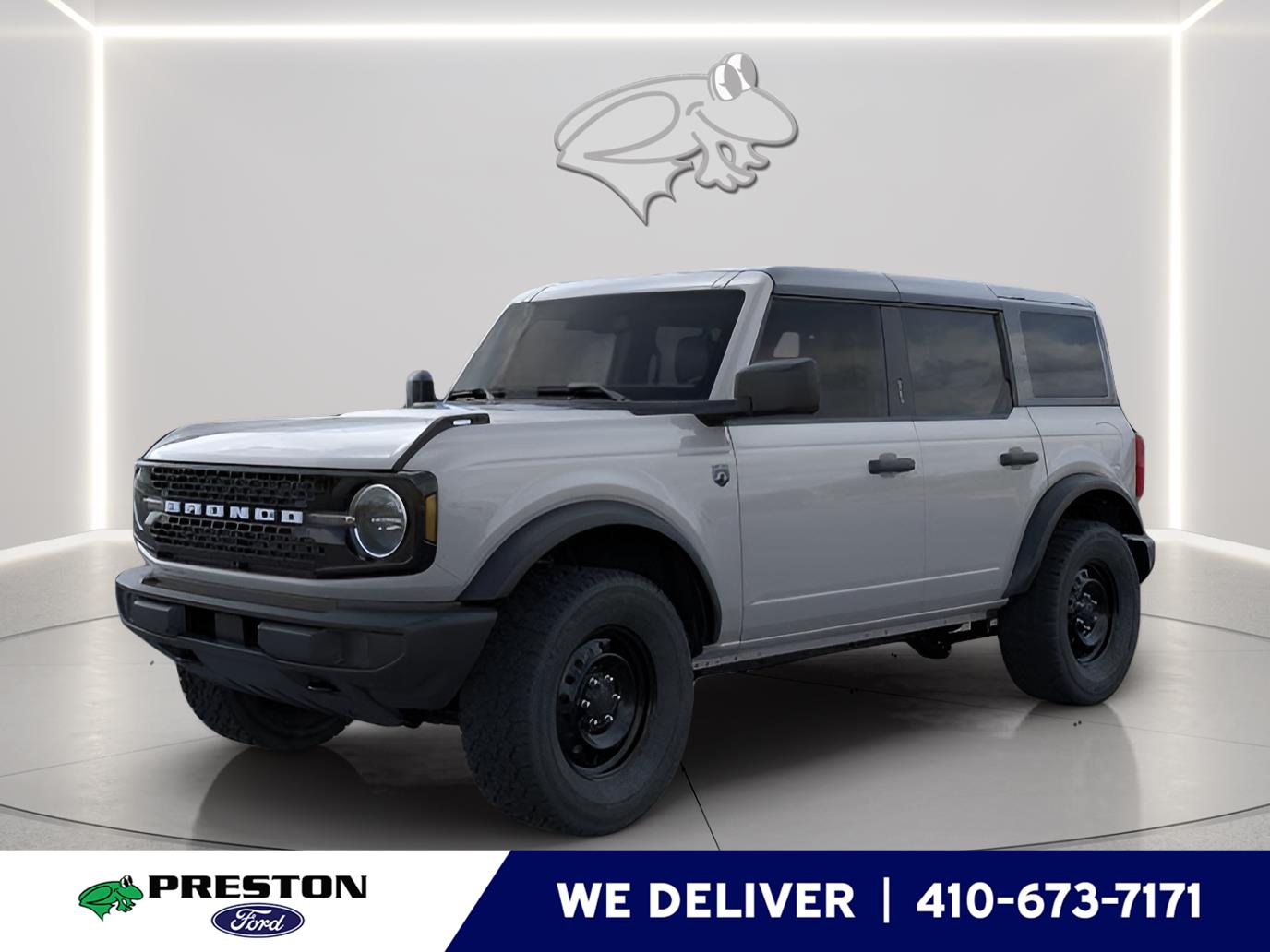Avalanche Gray 2026 Ford Bronco SUV / Crossover Four-Wheel Drive Automatic
