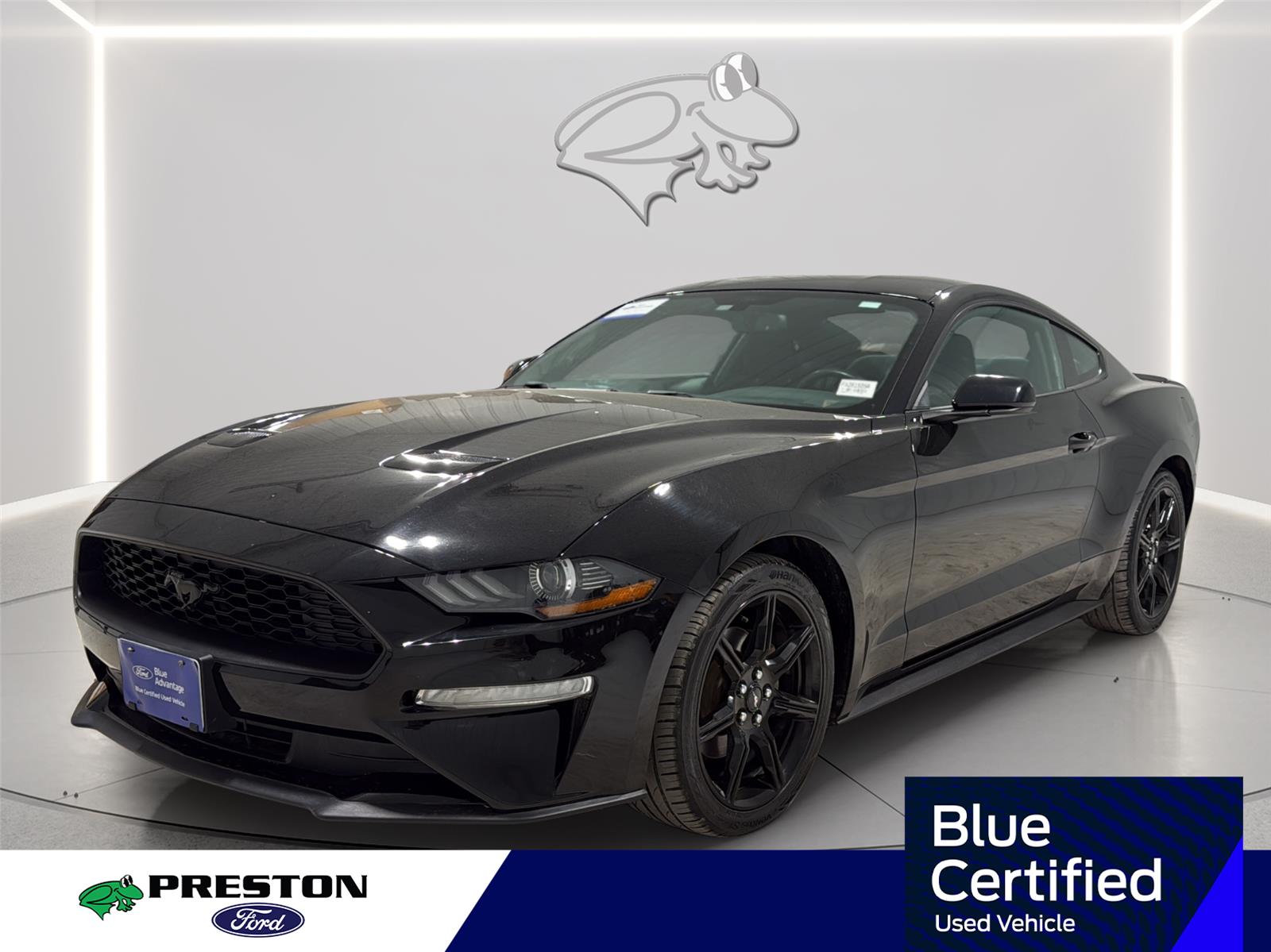 Shadow Black 2018 Ford Mustang EcoBoost Coupe RWD Coupe Rear-Wheel Drive Automatic