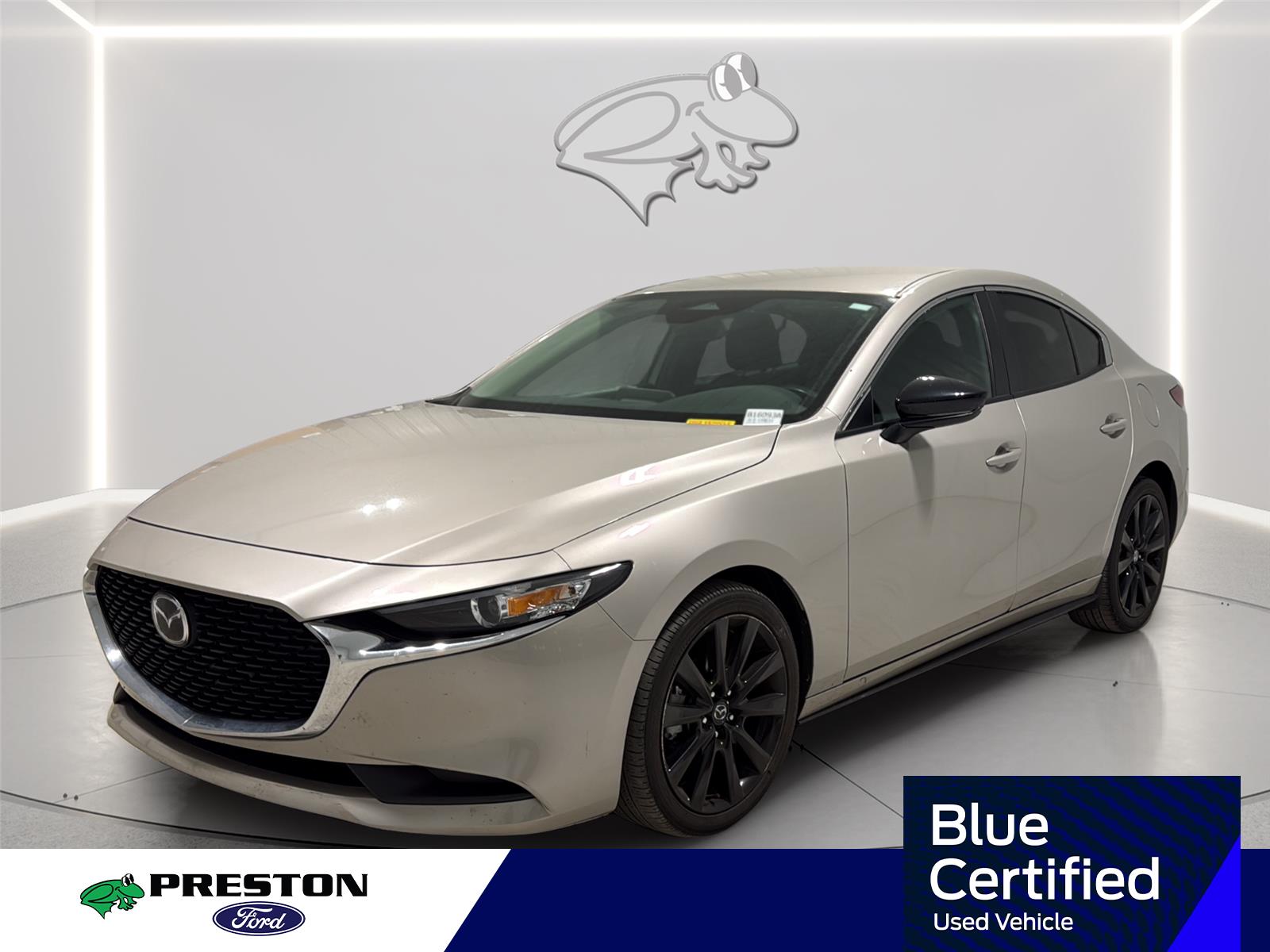 Gray (Platinum Quartz Metallic) 2024 Mazda MAZDA3 Sedan Front-Wheel Drive Automatic