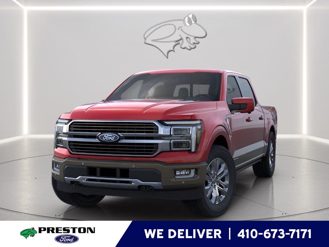 Ruby Red Metallic Tinted Clearcoat/Marsh Gray 2026 Ford F-150 Pickup Truck Four-Wheel Drive Automatic