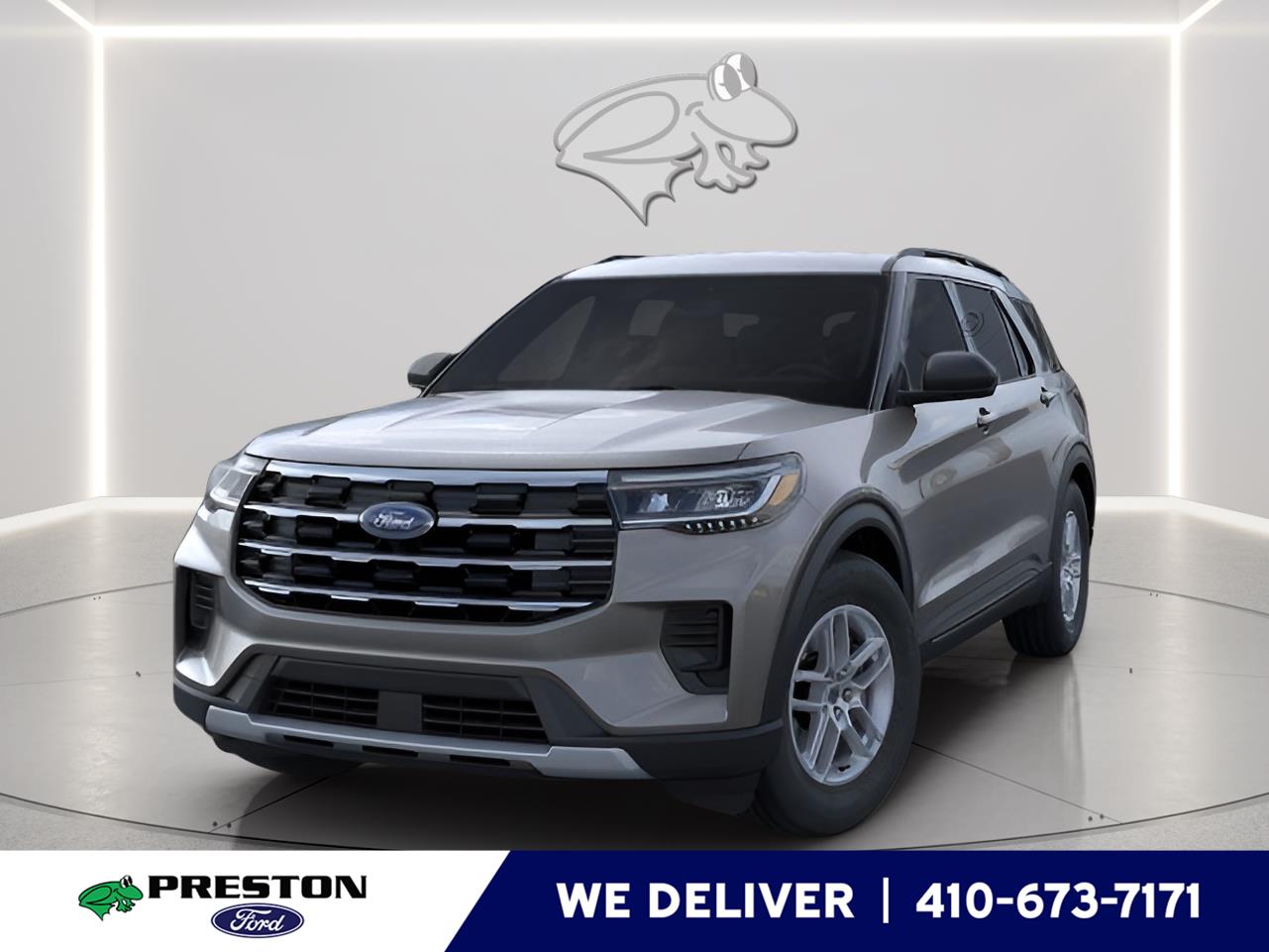 Carbonized Gray 2026 Ford Explorer SUV / Crossover Rear-Wheel Drive Automatic