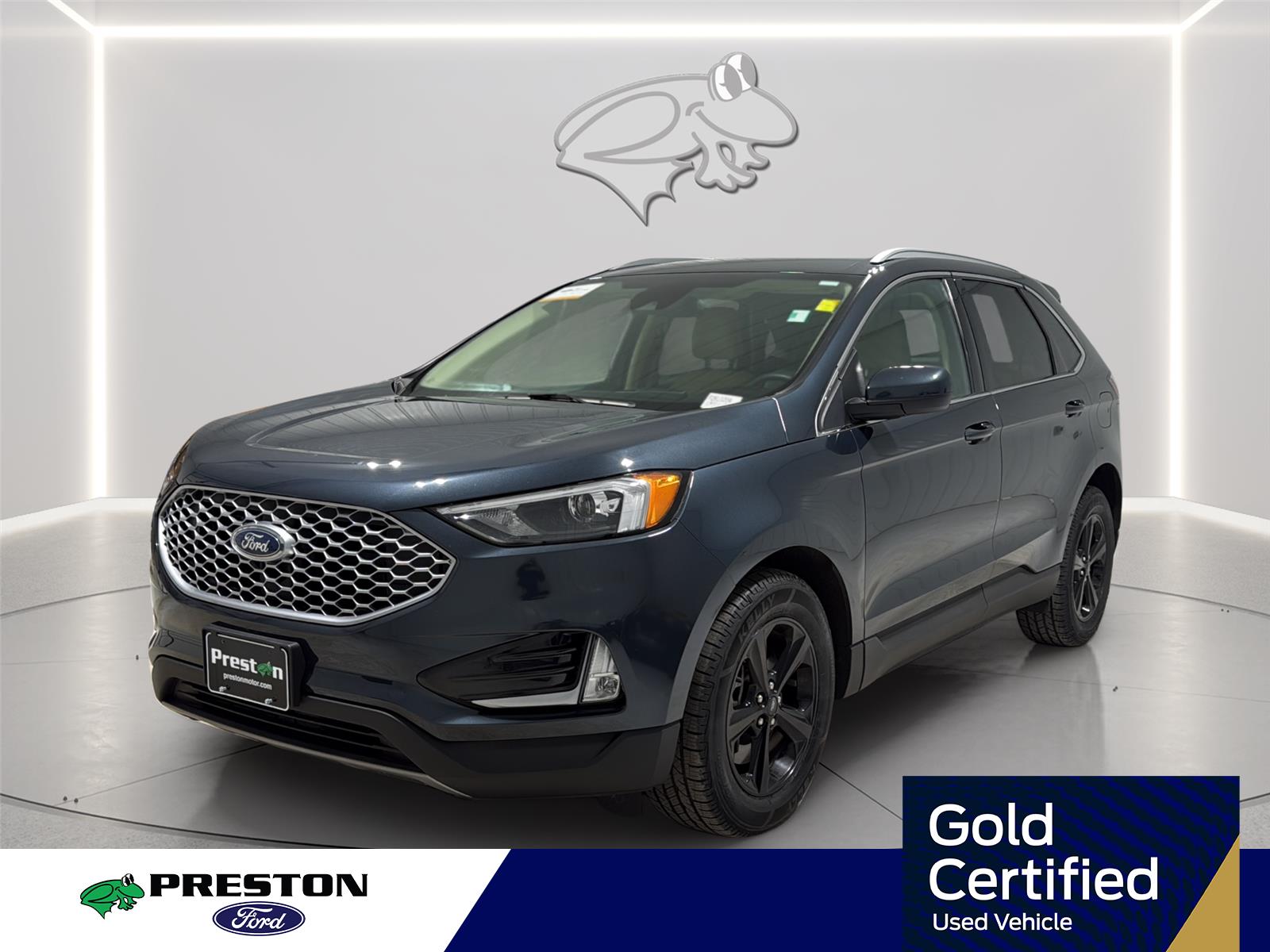 Stone Blue 2024 Ford Edge SUV / Crossover All-Wheel Drive 8-Speed Automatic
