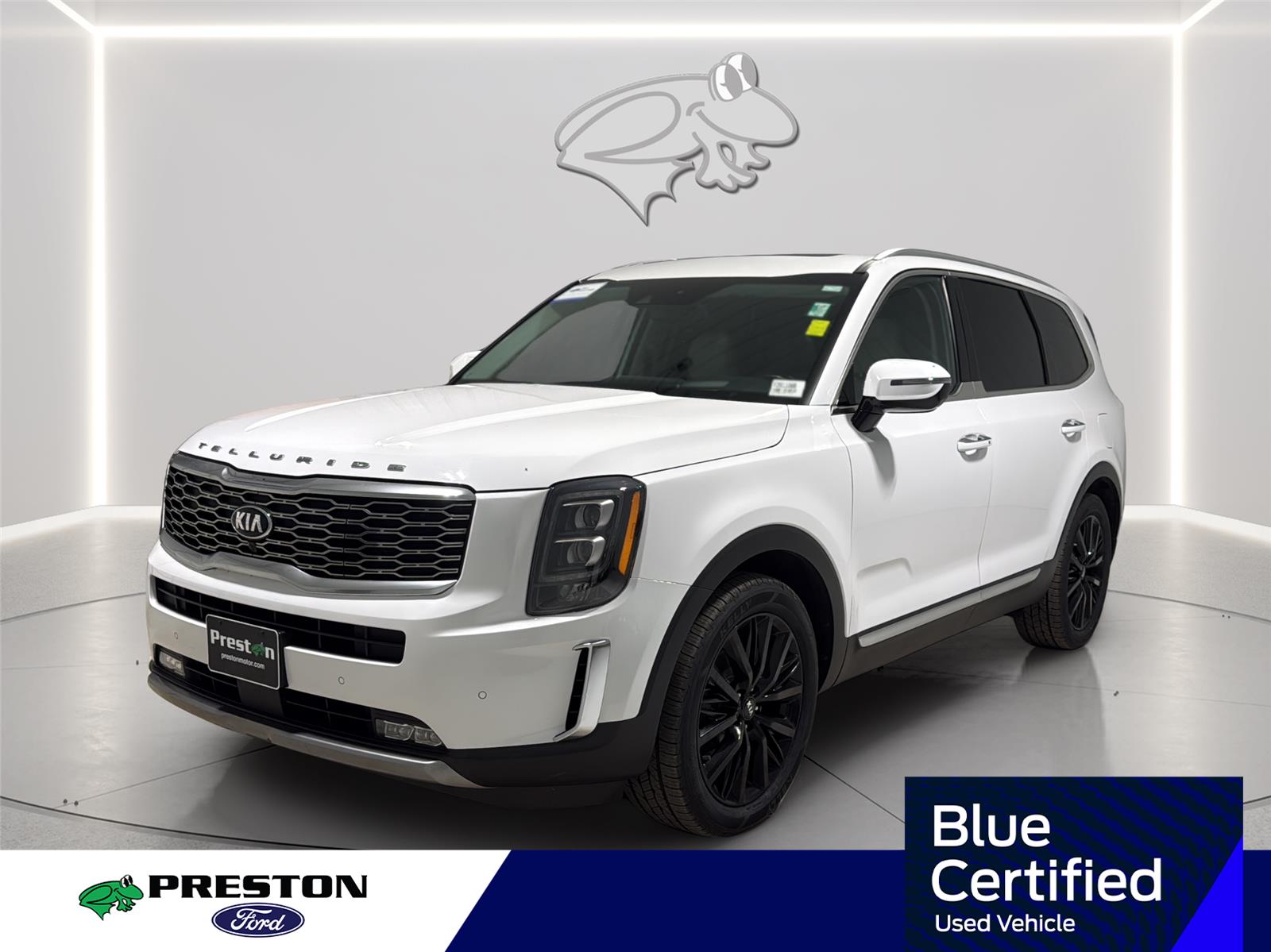 Glacial White Pearl 2021 Kia Telluride SUV / Crossover All-Wheel Drive 8-Speed Automatic