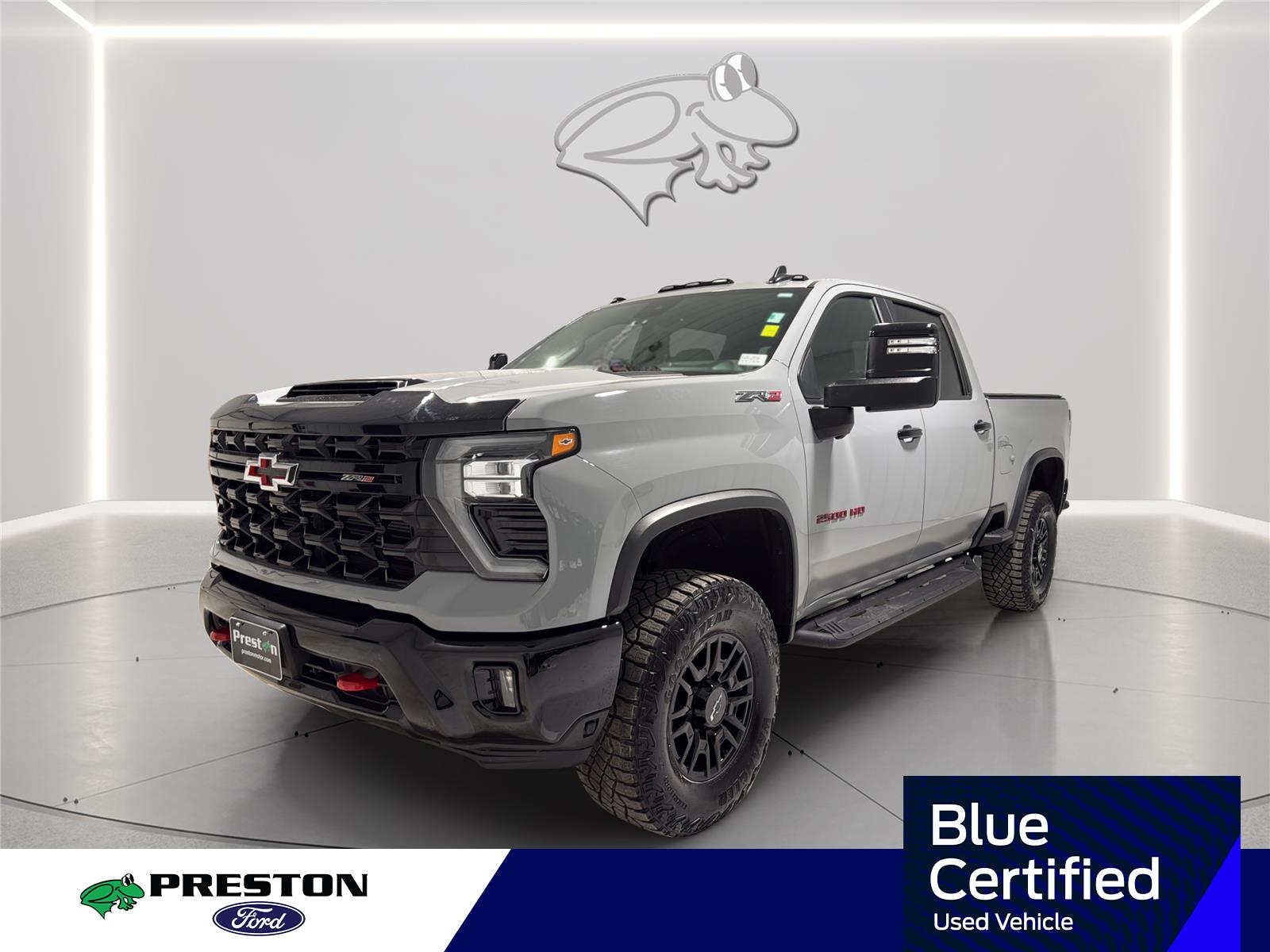Slate Gray Metallic 2024 Chevrolet Silverado 2500HD Pickup Truck Four-Wheel Drive Automatic