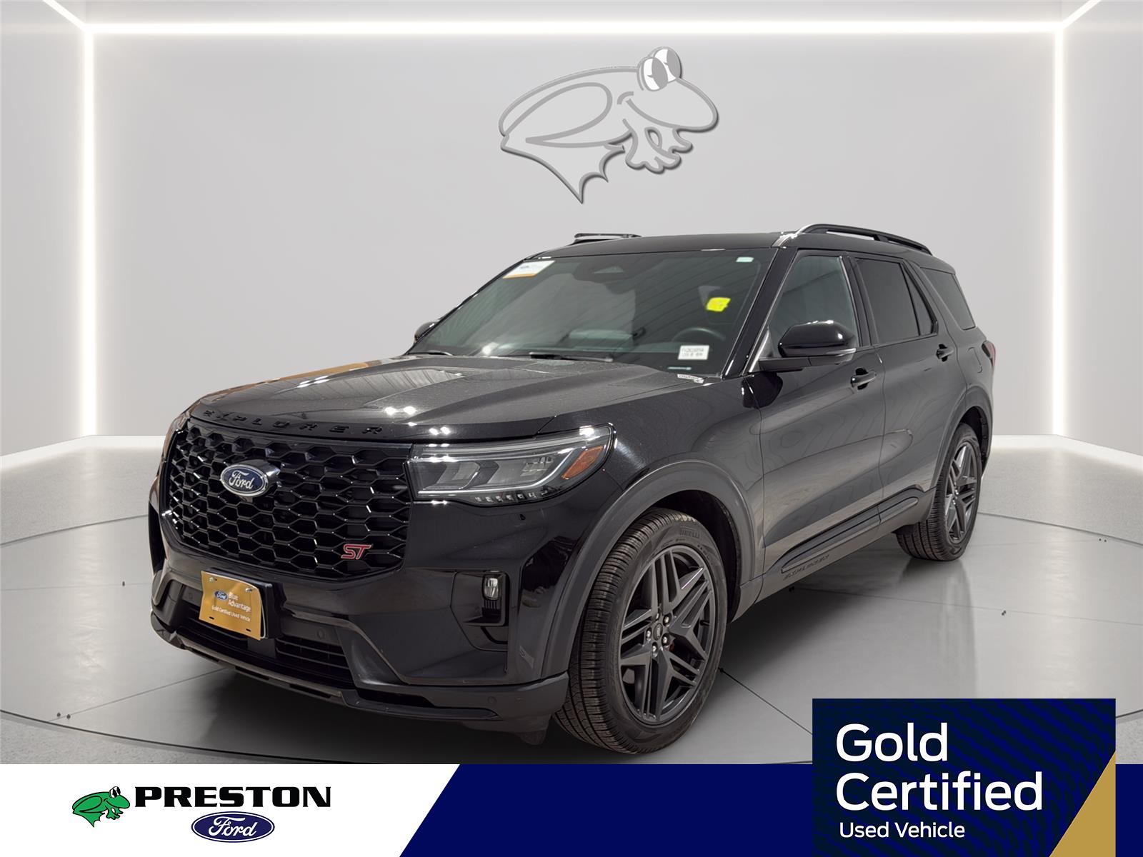 Agate Black Metallic 2025 Ford Explorer SUV / Crossover All-Wheel Drive Automatic