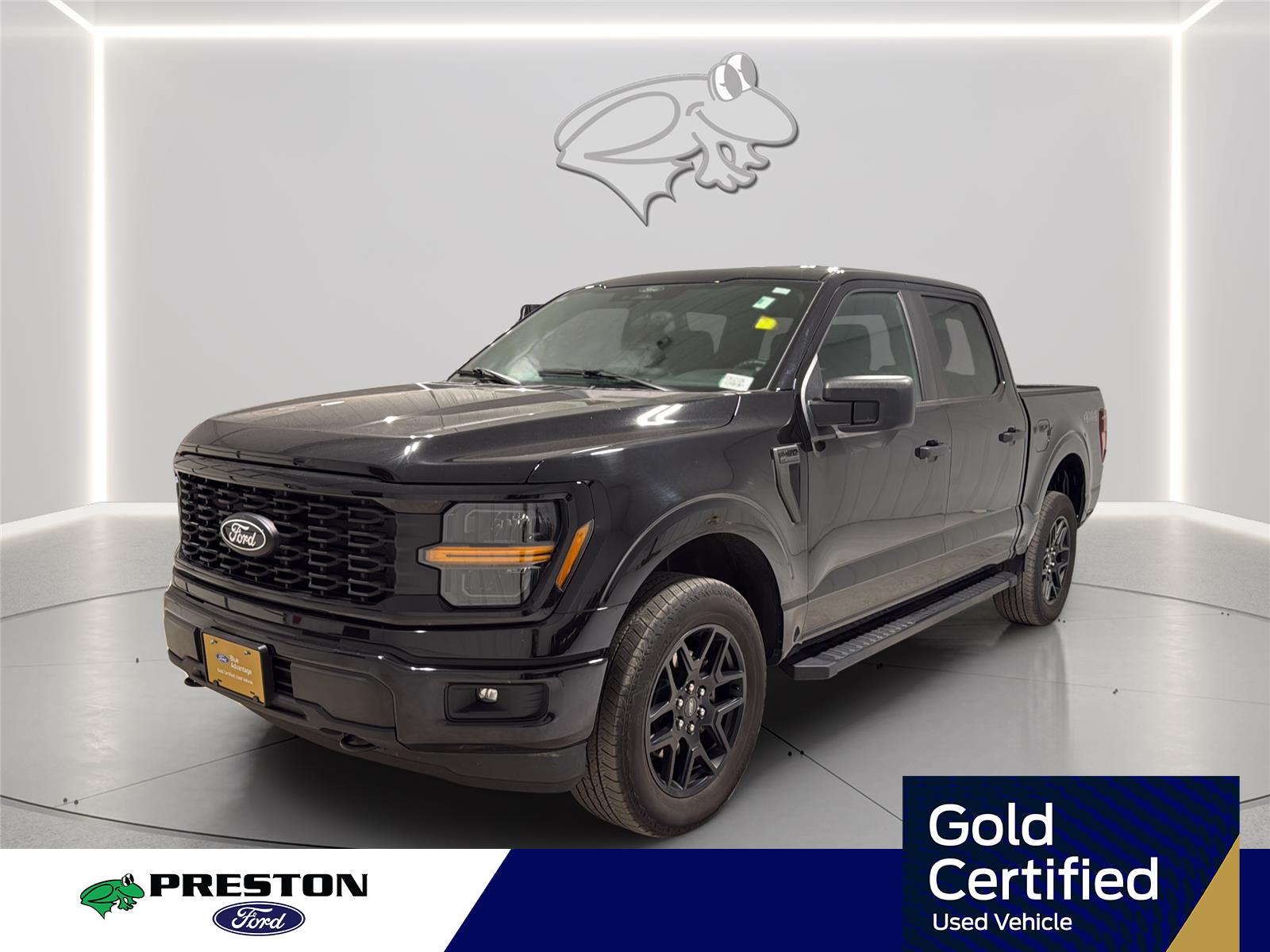 Agate Black 2025 Ford F-150 Pickup Truck Four-Wheel Drive Automatic