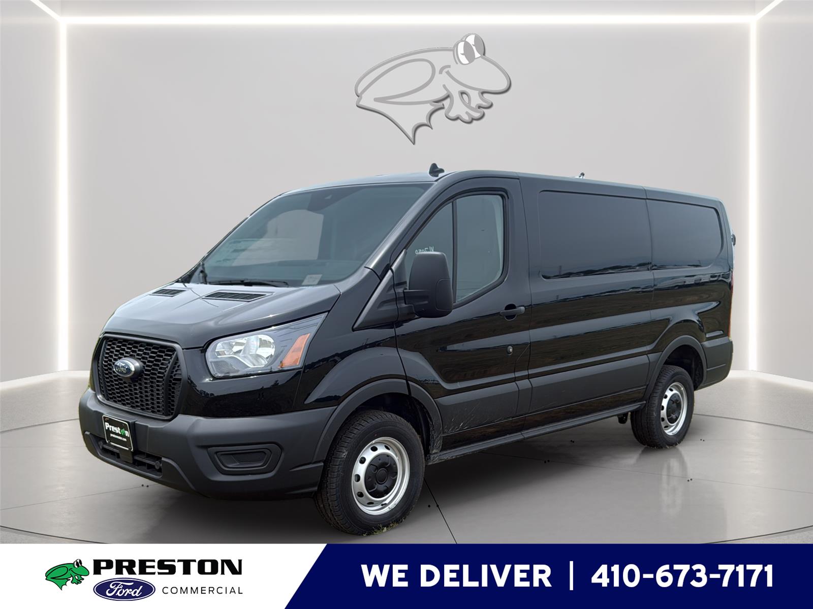 Agate Black Metallic 2025 Ford Transit Cargo Van Rear-Wheel Drive Automatic