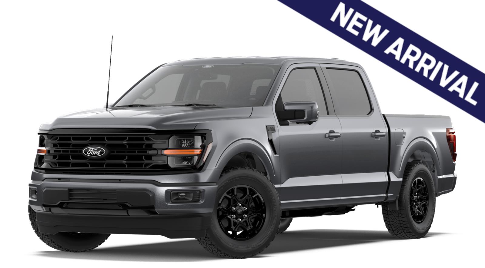 Carbonized Gray 2026 Ford F-150 Pickup Truck Four-Wheel Drive Automatic