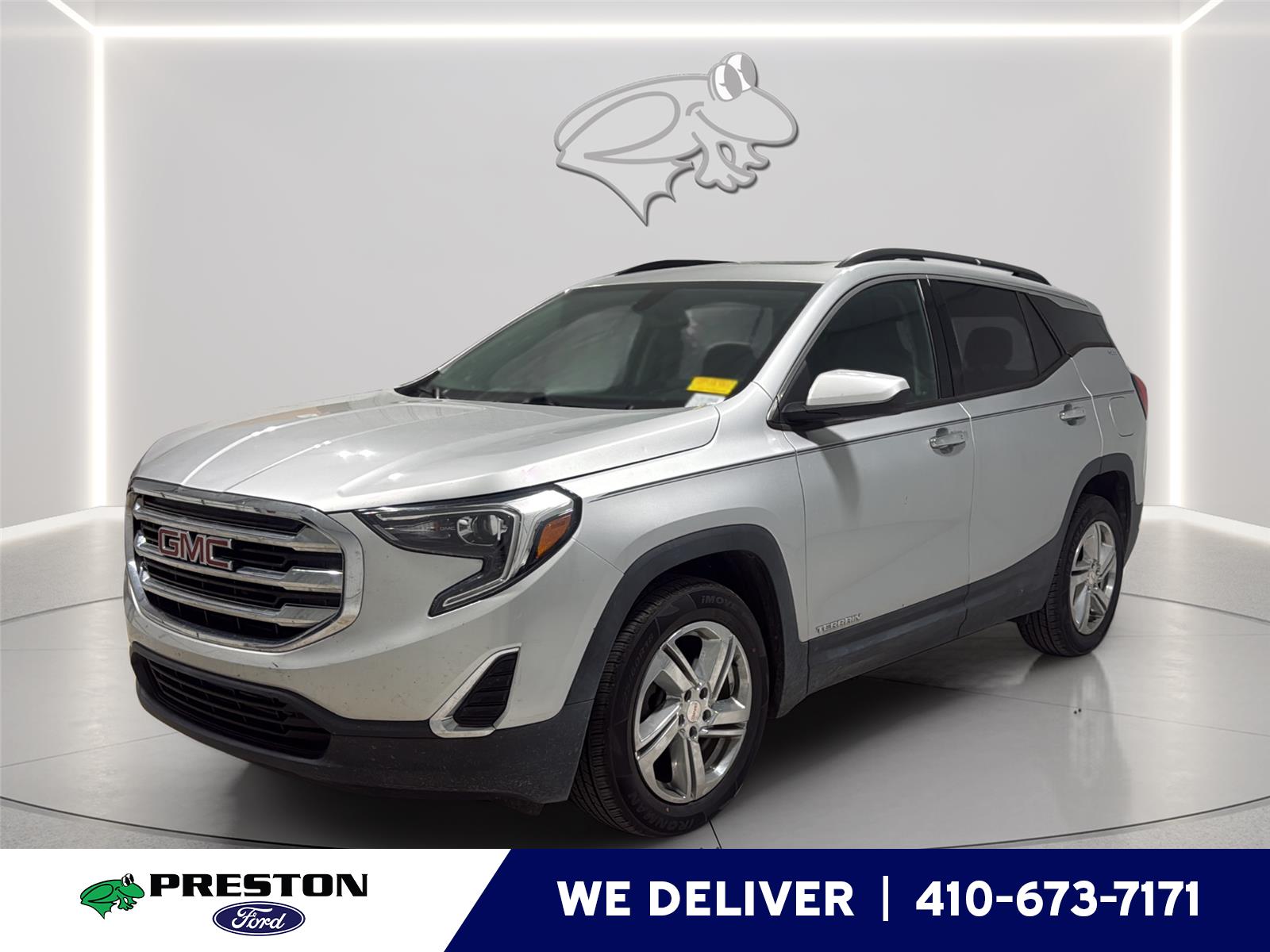 Quicksilver Metallic 2018 GMC Terrain SUV / Crossover Four-Wheel Drive 9-Speed Automatic Overdrive