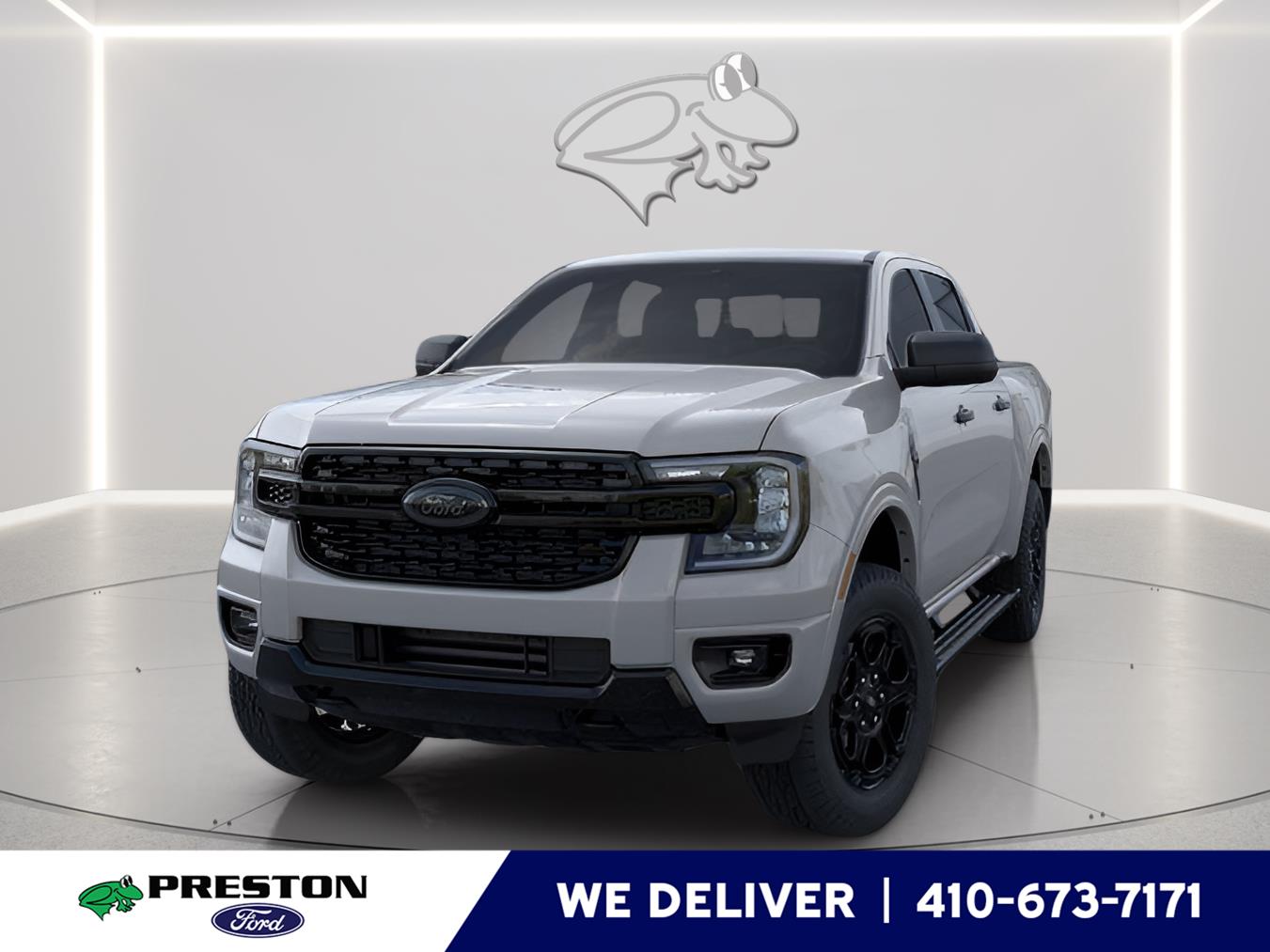 Avalanche Gray 2026 Ford Ranger Pickup Truck Four-Wheel Drive Automatic