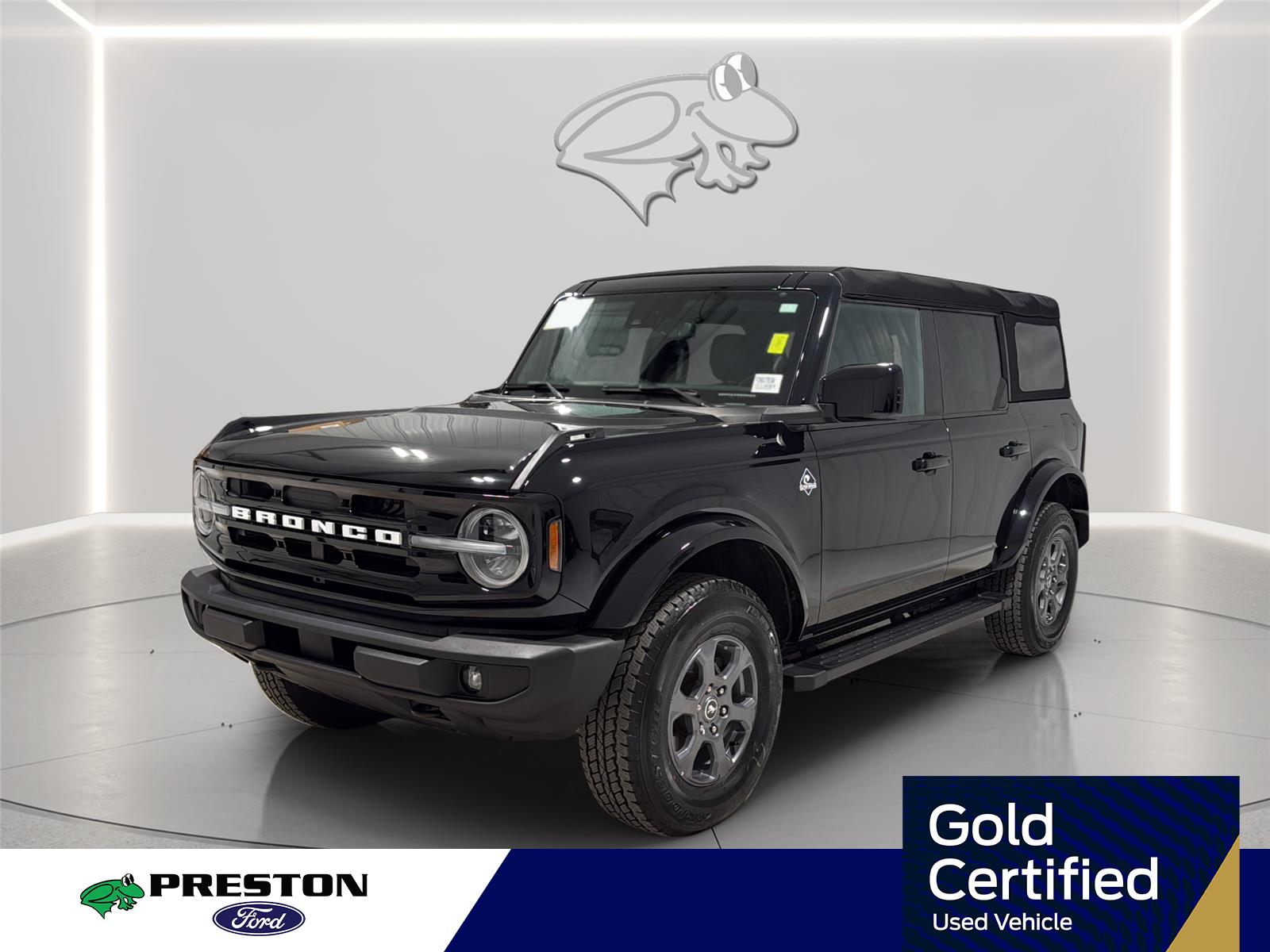 Shadow Black 2024 Ford Bronco SUV / Crossover Four-Wheel Drive Automatic