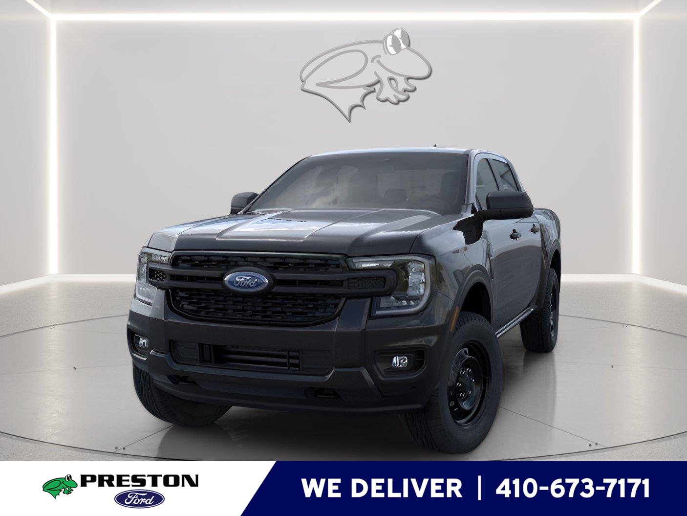 Shadow Black 2026 Ford Ranger Pickup Truck Four-Wheel Drive Automatic