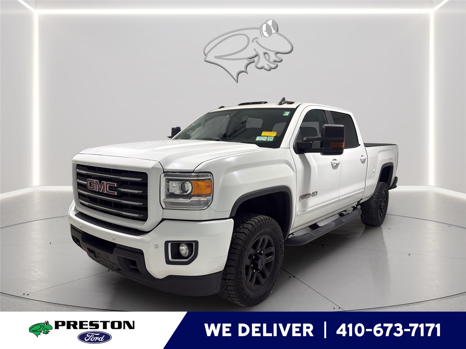 Summit White 2017 GMC Sierra 2500HD Pickup Truck Four-Wheel Drive 6-Speed Automatic