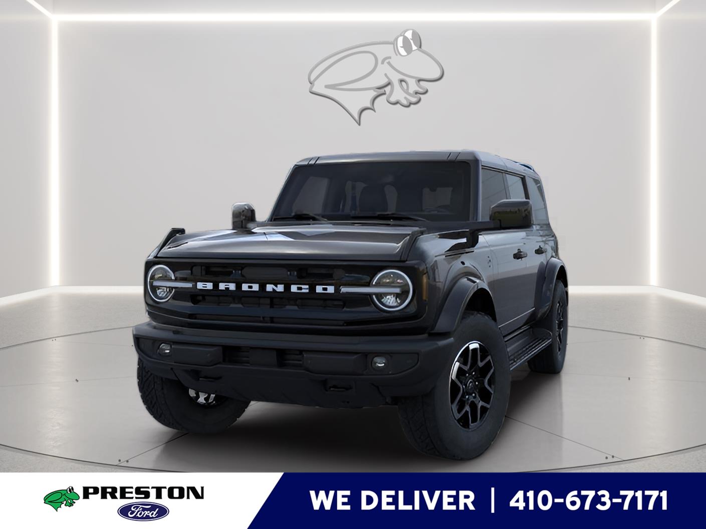 G1 Shadow Black 2026 Ford Bronco SUV / Crossover Four-Wheel Drive Automatic