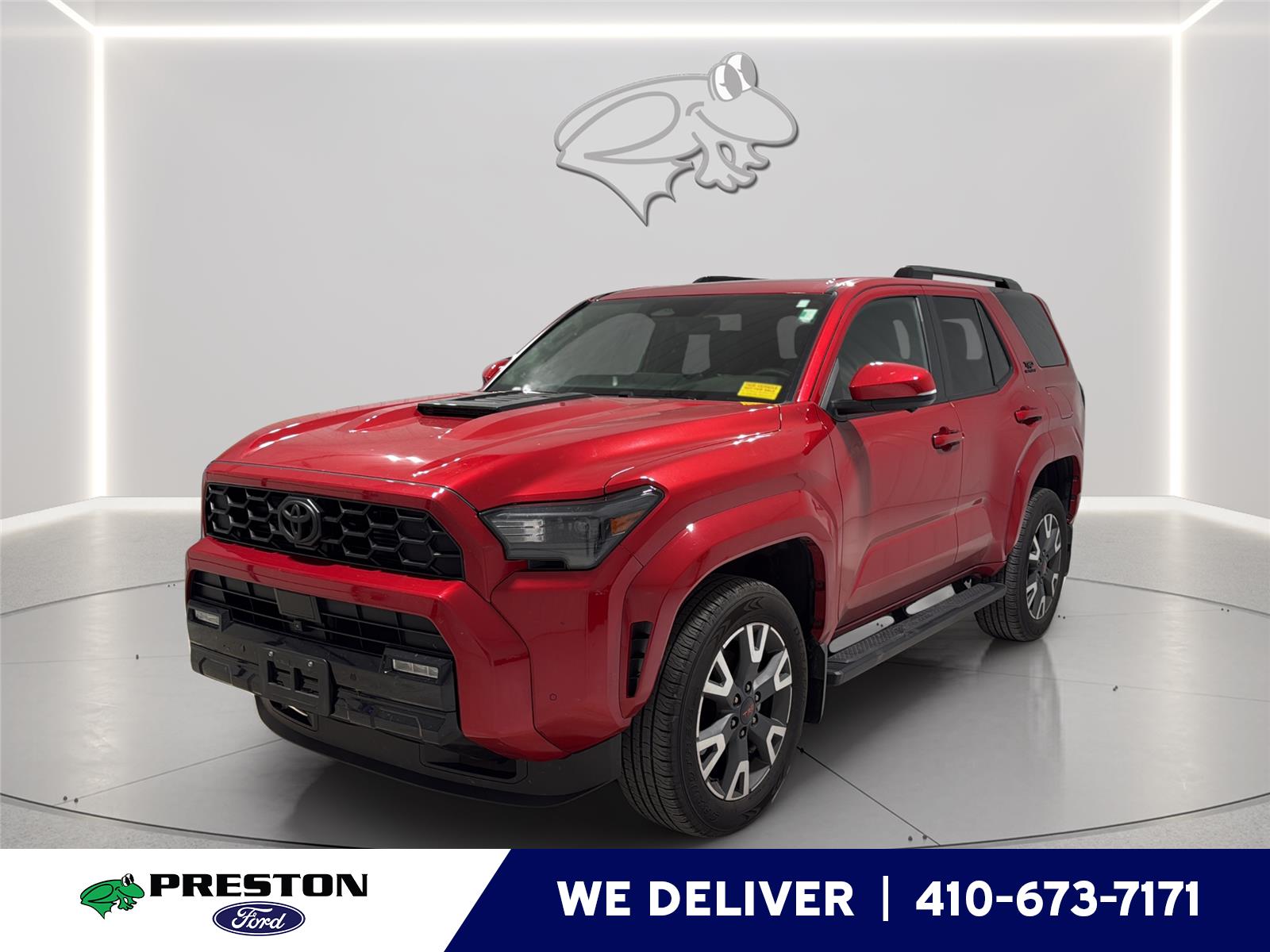 Supersonic Red 2025 Toyota 4Runner SUV / Crossover Four-Wheel Drive Automatic