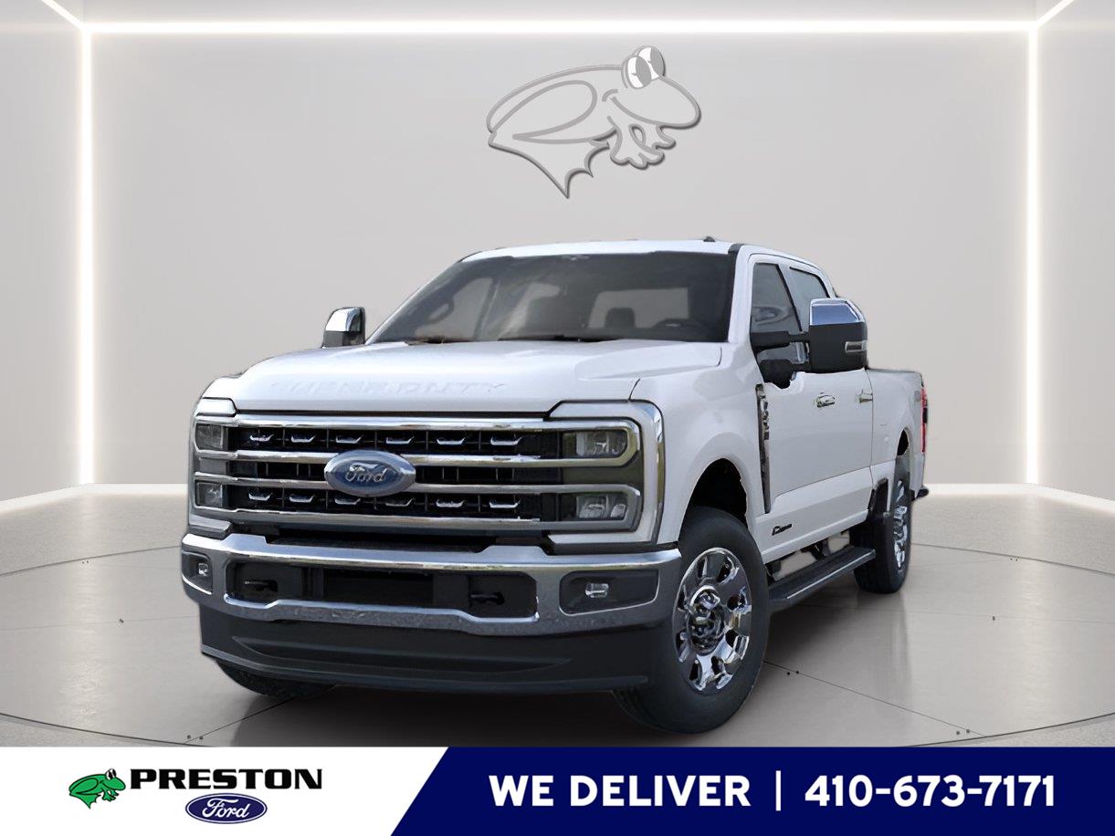 Star White Metallic Tri-Coat 2026 Ford F-250 Super Duty Pickup Truck Four-Wheel Drive Automatic