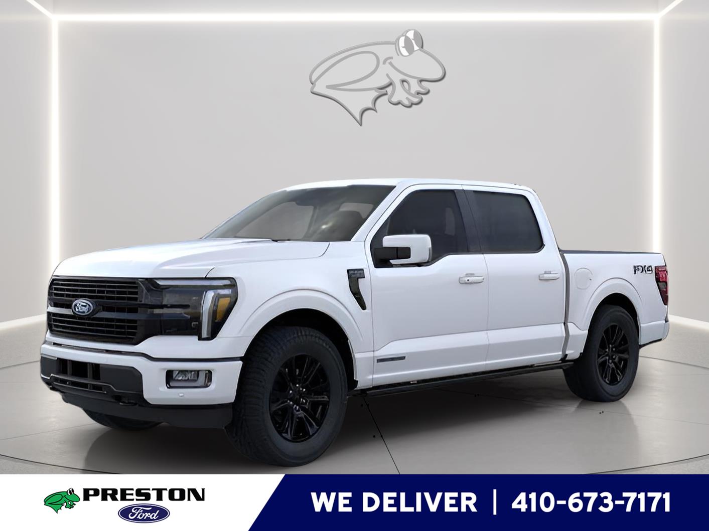Star White Metallic Tri-Coat 2026 Ford F-150 Pickup Truck Four-Wheel Drive Automatic