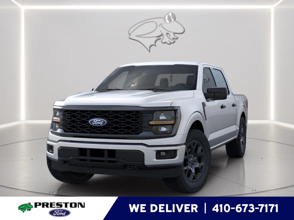 Iconic Silver Metallic 2026 Ford F-150 Pickup Truck Four-Wheel Drive Automatic