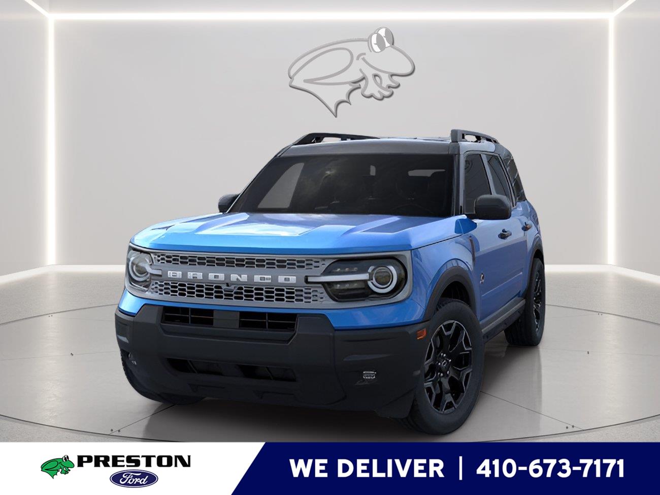 Velocity Blue Metallic 2026 Ford Bronco Sport SUV / Crossover All-Wheel Drive 8-Speed Automatic