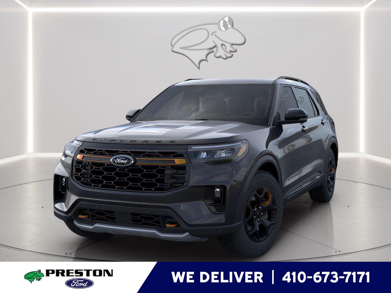 Agate Black 2026 Ford Explorer SUV / Crossover All-Wheel Drive Automatic