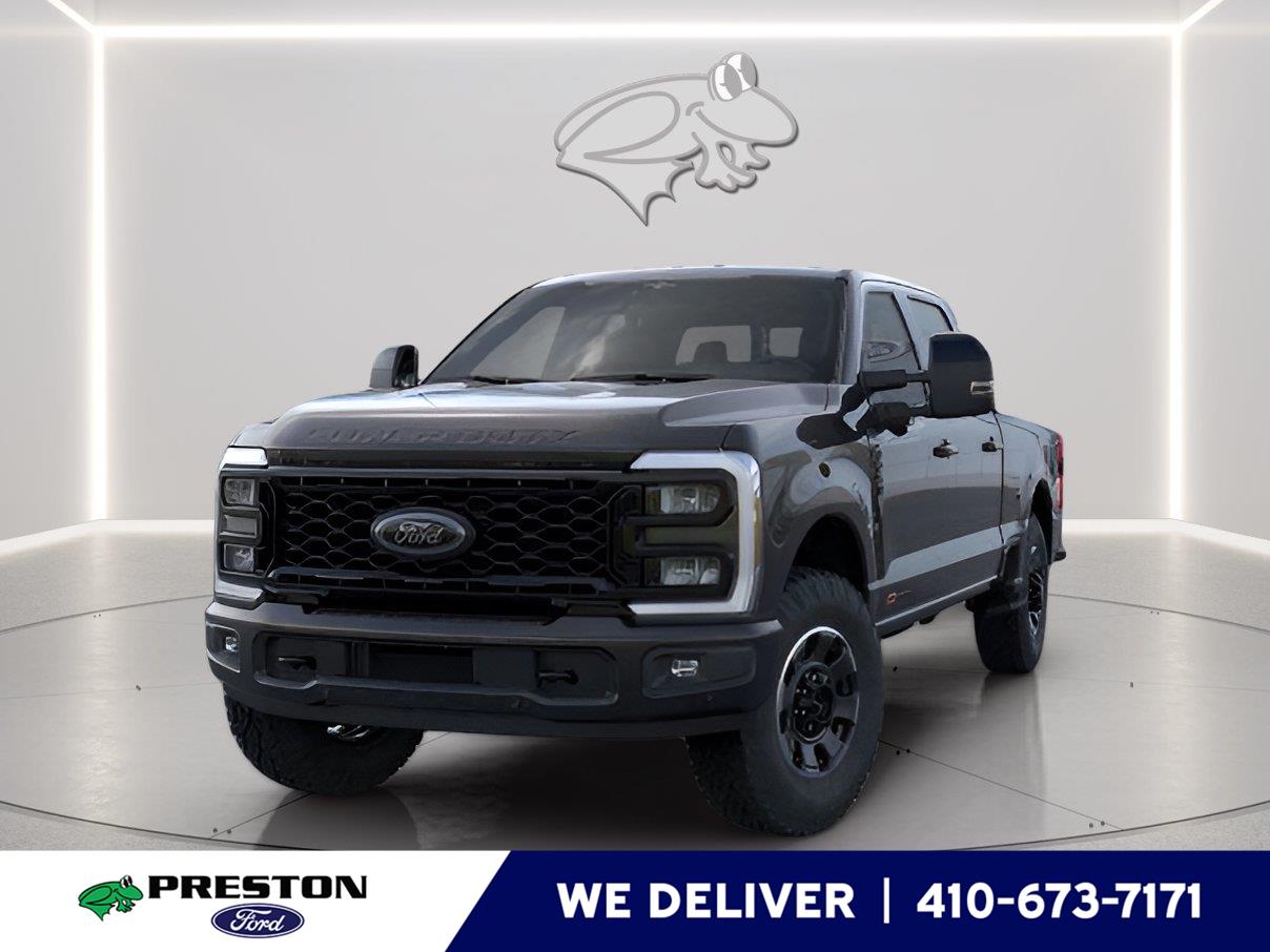 Agate Black Metallic 2026 Ford F-250 Super Duty Pickup Truck Four-Wheel Drive Automatic
