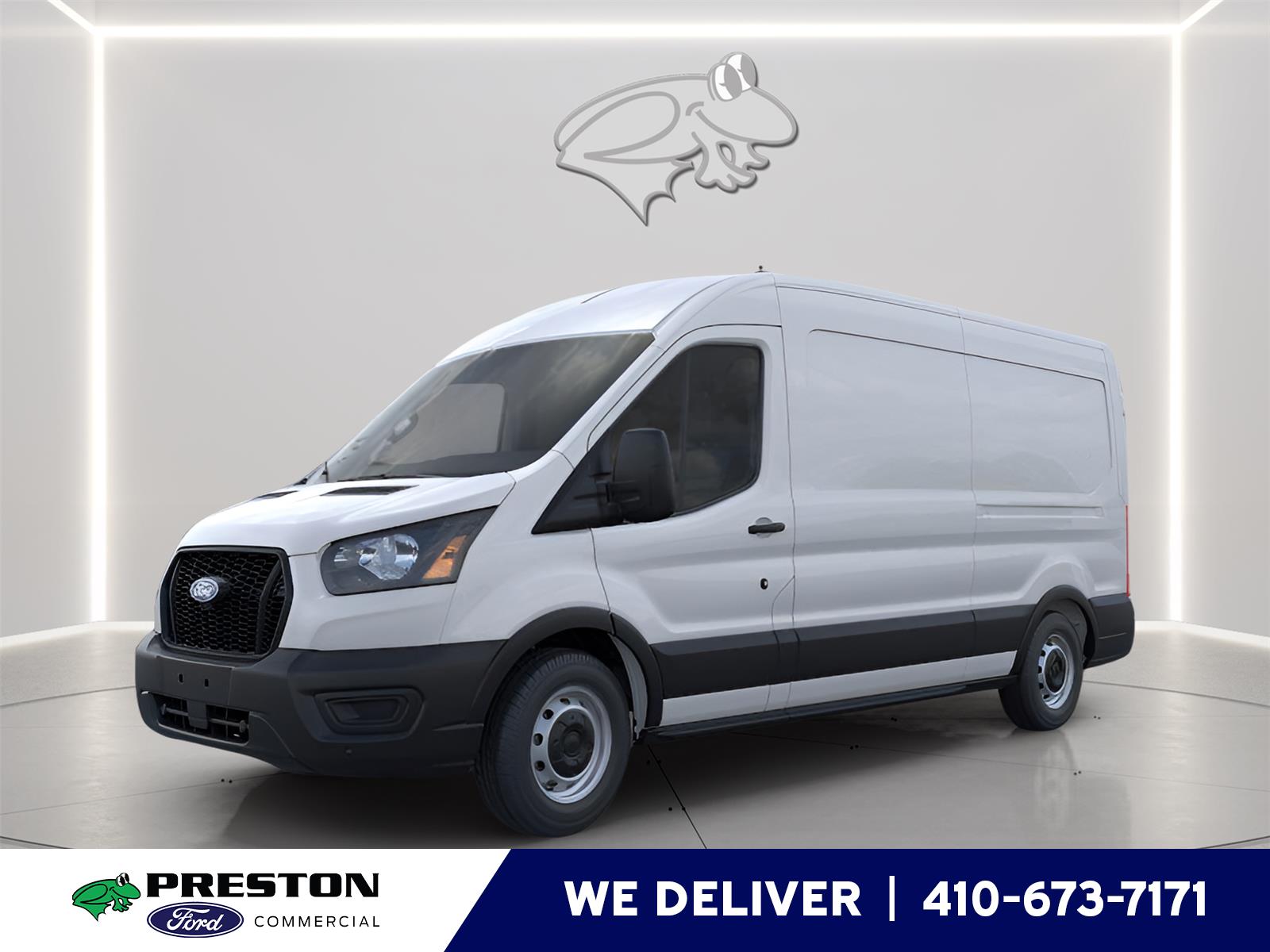 Oxford White 2026 Ford Transit Cargo Van Rear-Wheel Drive Automatic
