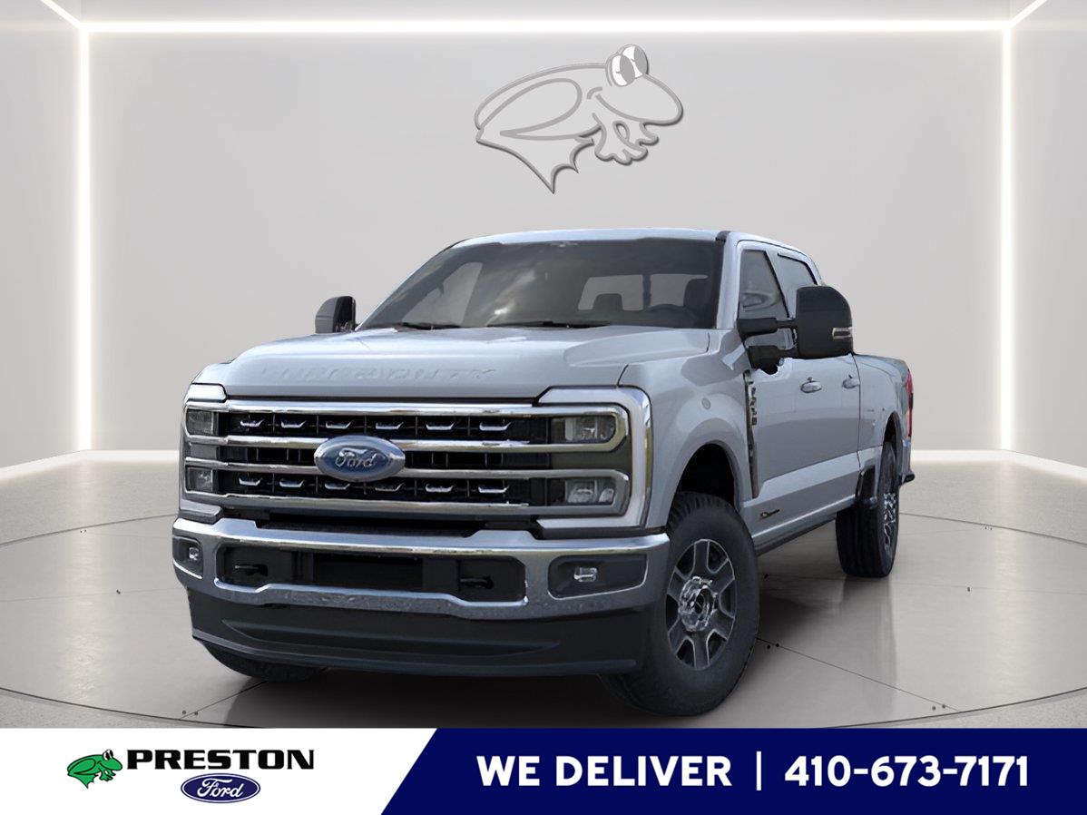 Glacier Gray Metallic Tri-Coat 2026 Ford F-250 Super Duty Pickup Truck Four-Wheel Drive Automatic