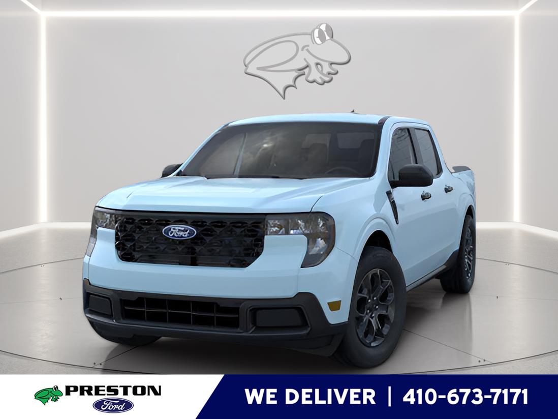 Light Blue 2026 Ford Maverick Pickup Truck All-Wheel Drive Continuously Variable Transmission