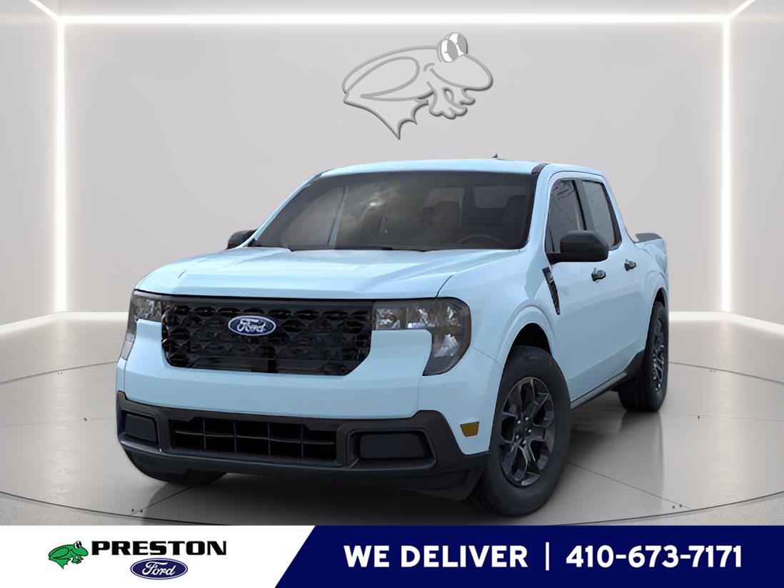 Light Blue 2026 Ford Maverick Pickup Truck All-Wheel Drive Continuously Variable Transmission