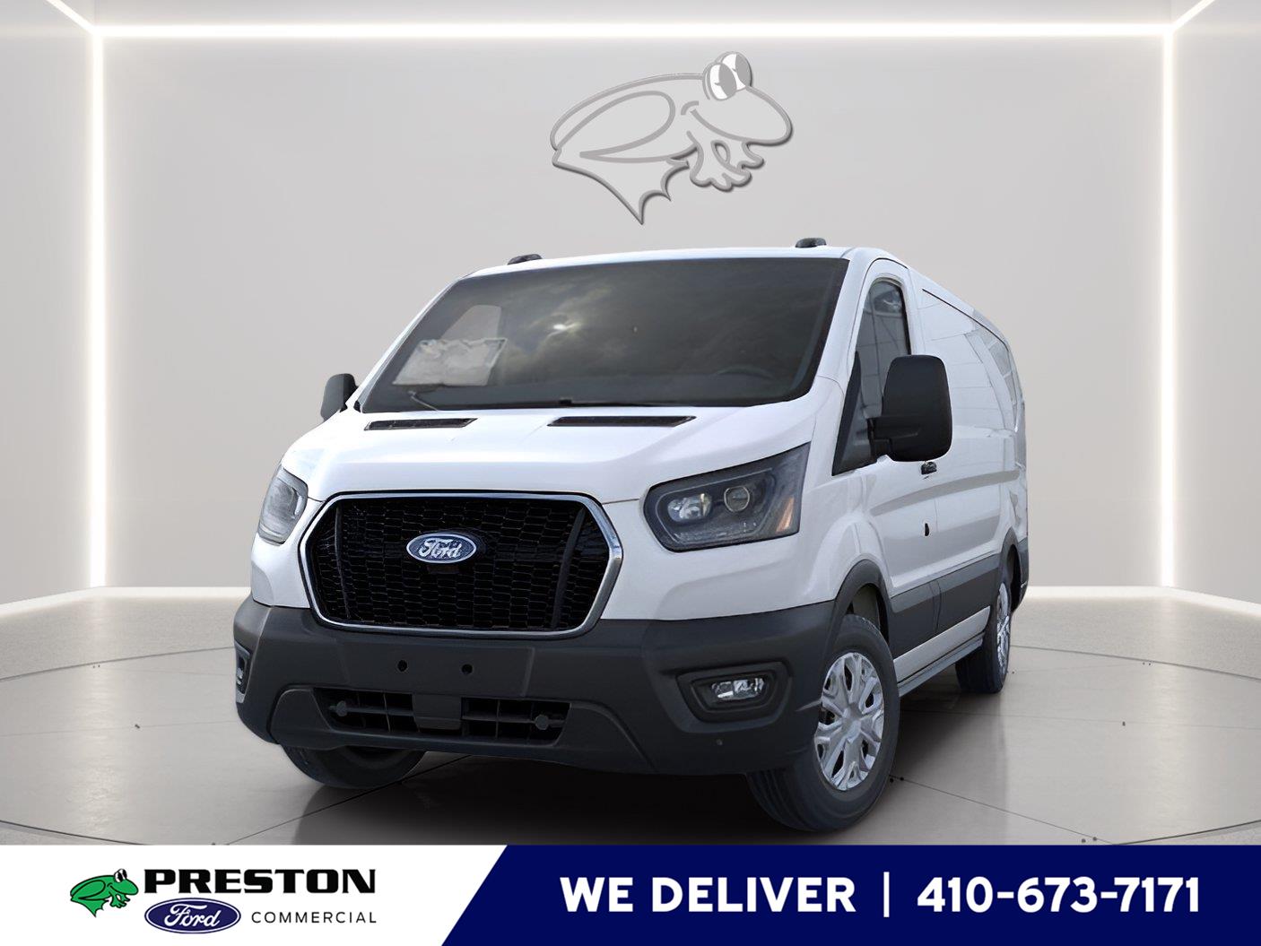 Oxford White 2026 Ford Transit Cargo Van Rear-Wheel Drive Automatic