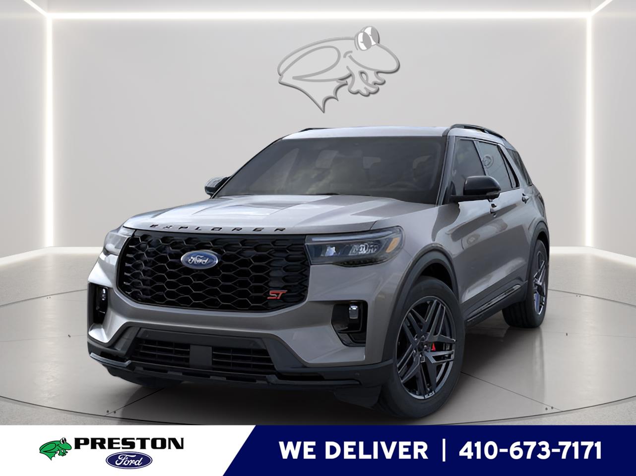 Carbonized Gray 2026 Ford Explorer SUV / Crossover All-Wheel Drive Automatic