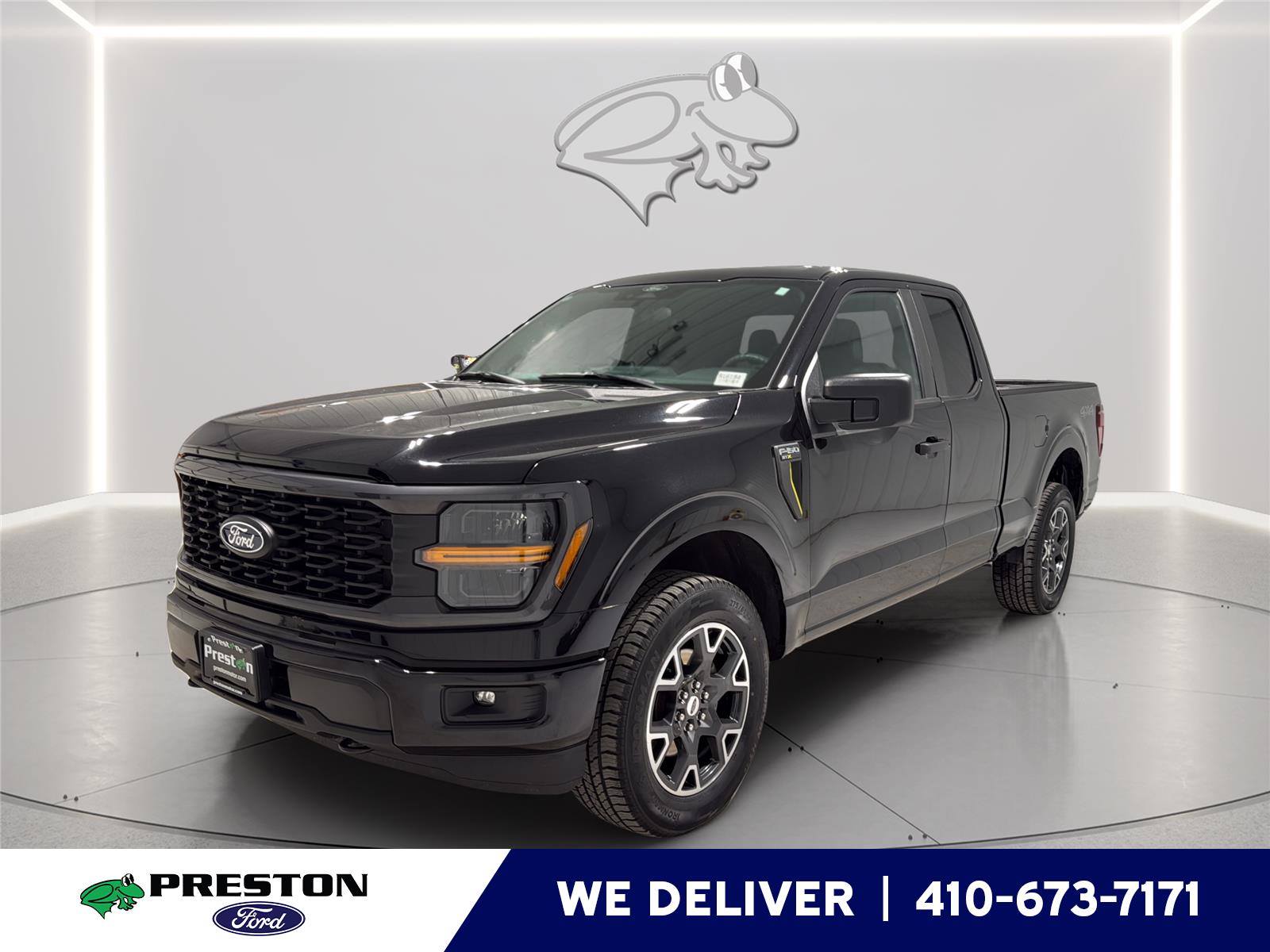 Agate Black 2024 Ford F-150 Pickup Truck Four-Wheel Drive Automatic