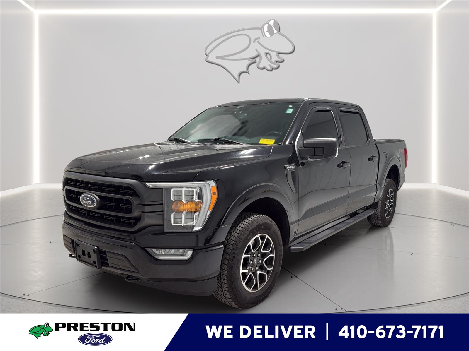 Agate Black 2023 Ford F-150 Pickup Truck Four-Wheel Drive Automatic
