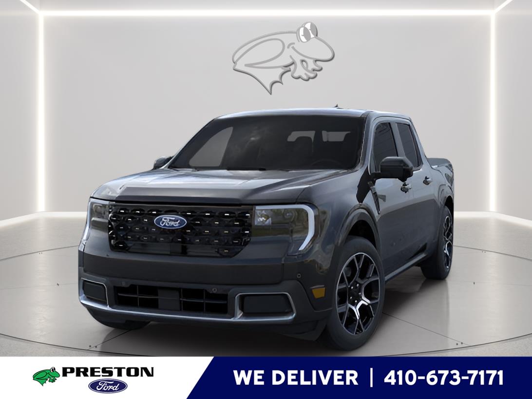 Shadow Black 2026 Ford Maverick Pickup Truck All-Wheel Drive Continuously Variable Transmission