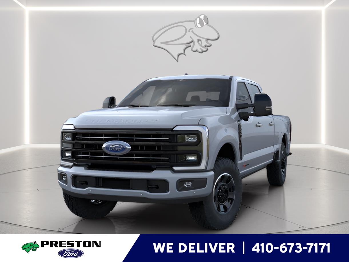 Glacier Gray Metallic Tri-Coat 2026 Ford F-250 Super Duty Pickup Truck Four-Wheel Drive Automatic