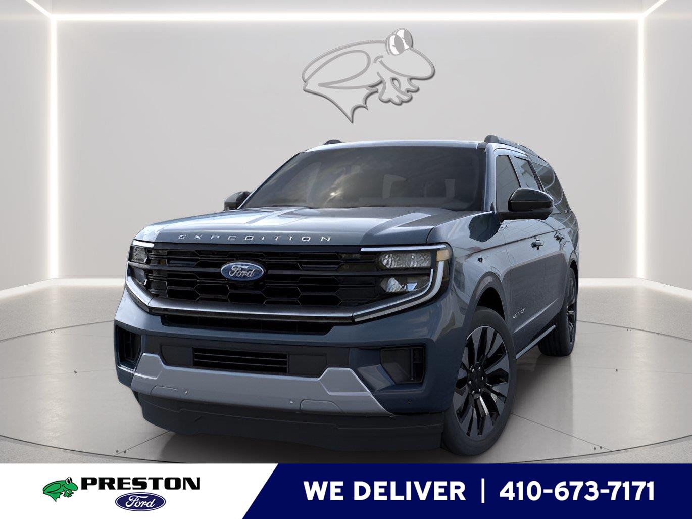 Stone Blue Metallic 2026 Ford Expedition SUV / Crossover Four-Wheel Drive Automatic