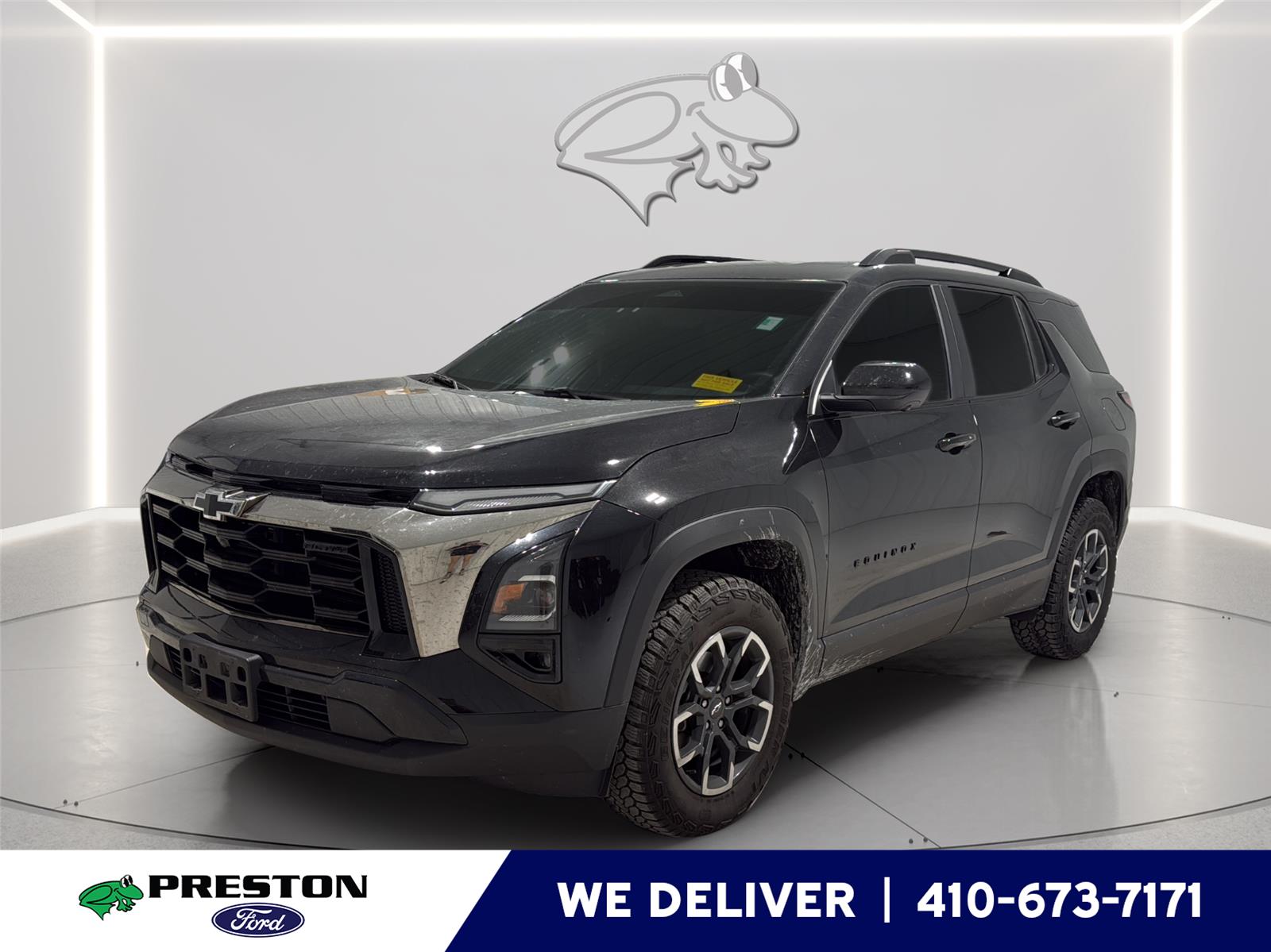 Mosaic Black Metallic 2026 Chevrolet Equinox SUV / Crossover Front-Wheel Drive Continuously Variable Transmission