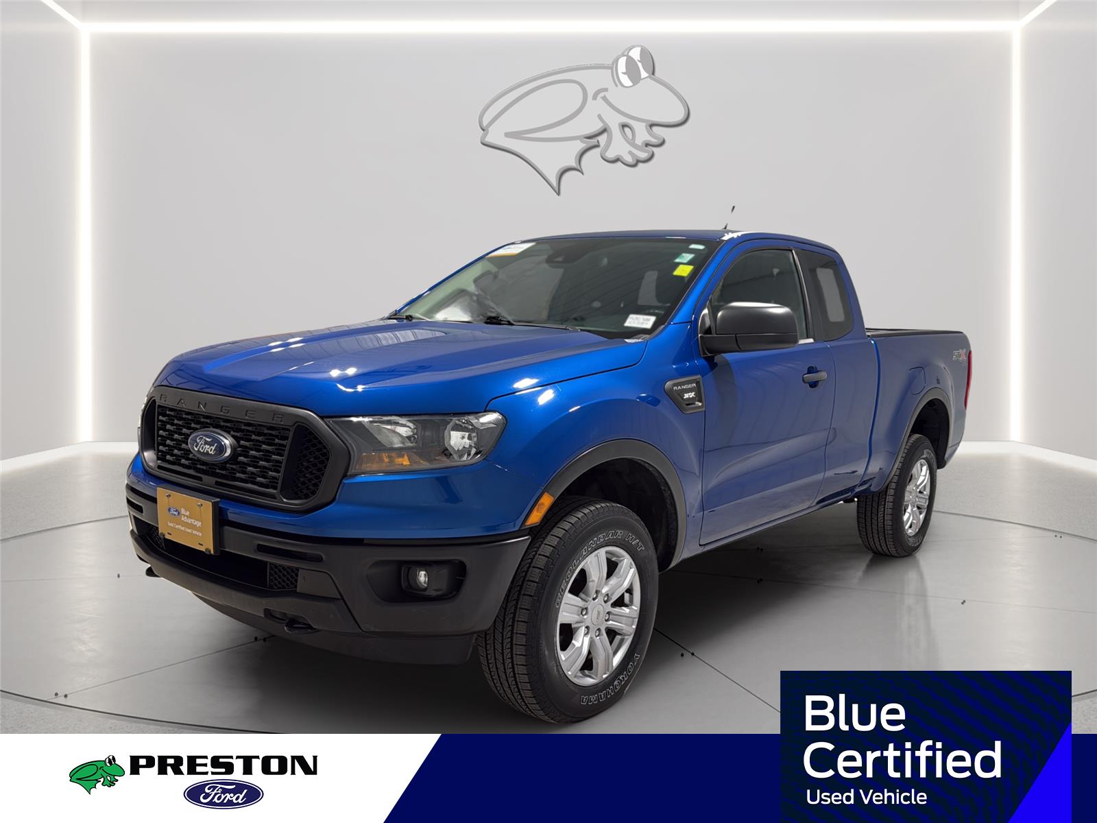 Lightning Blue 2019 Ford Ranger Pickup Truck Automatic