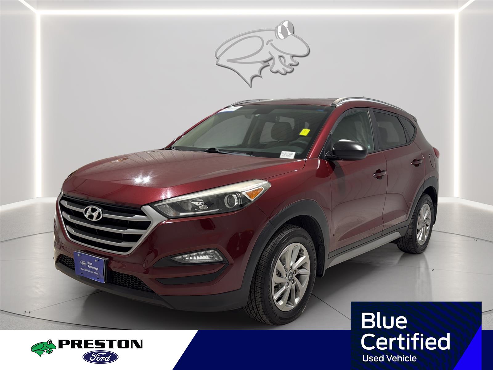 Red (Ruby Wine) 2017 Hyundai Tucson SUV / Crossover Front-Wheel Drive 6-Speed Automatic