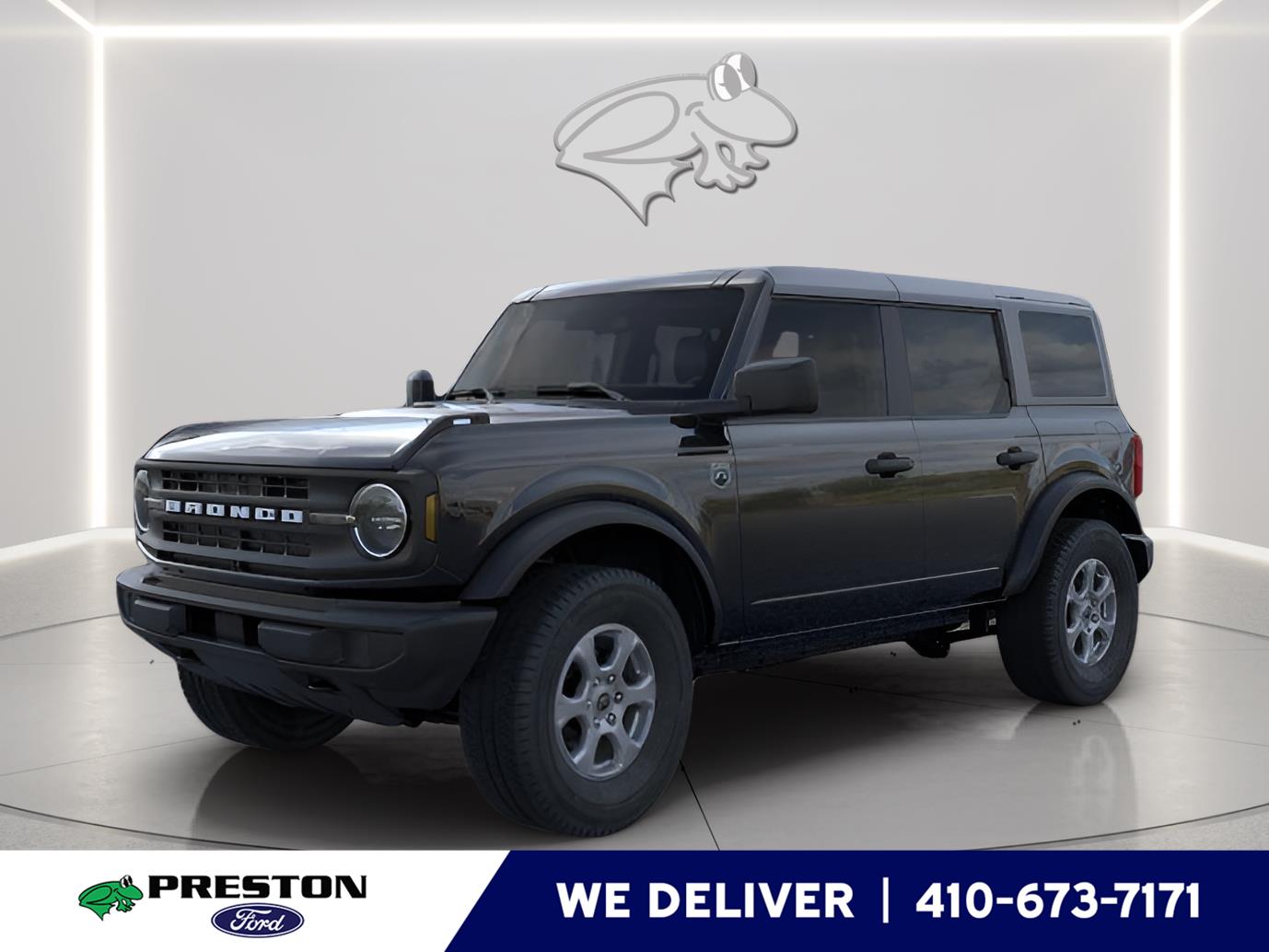 Shadow Black 2026 Ford Bronco SUV / Crossover Four-Wheel Drive Automatic