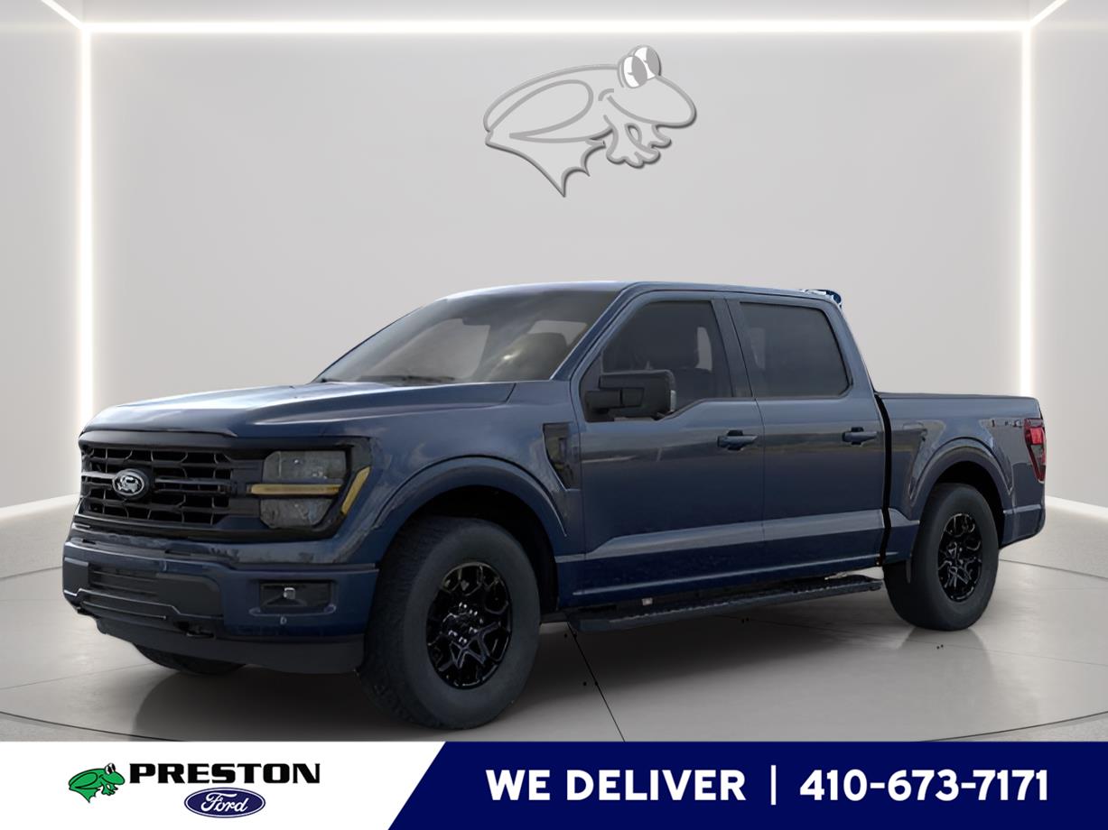 Antimatter Blue 2026 Ford F-150 Pickup Truck Four-Wheel Drive Automatic