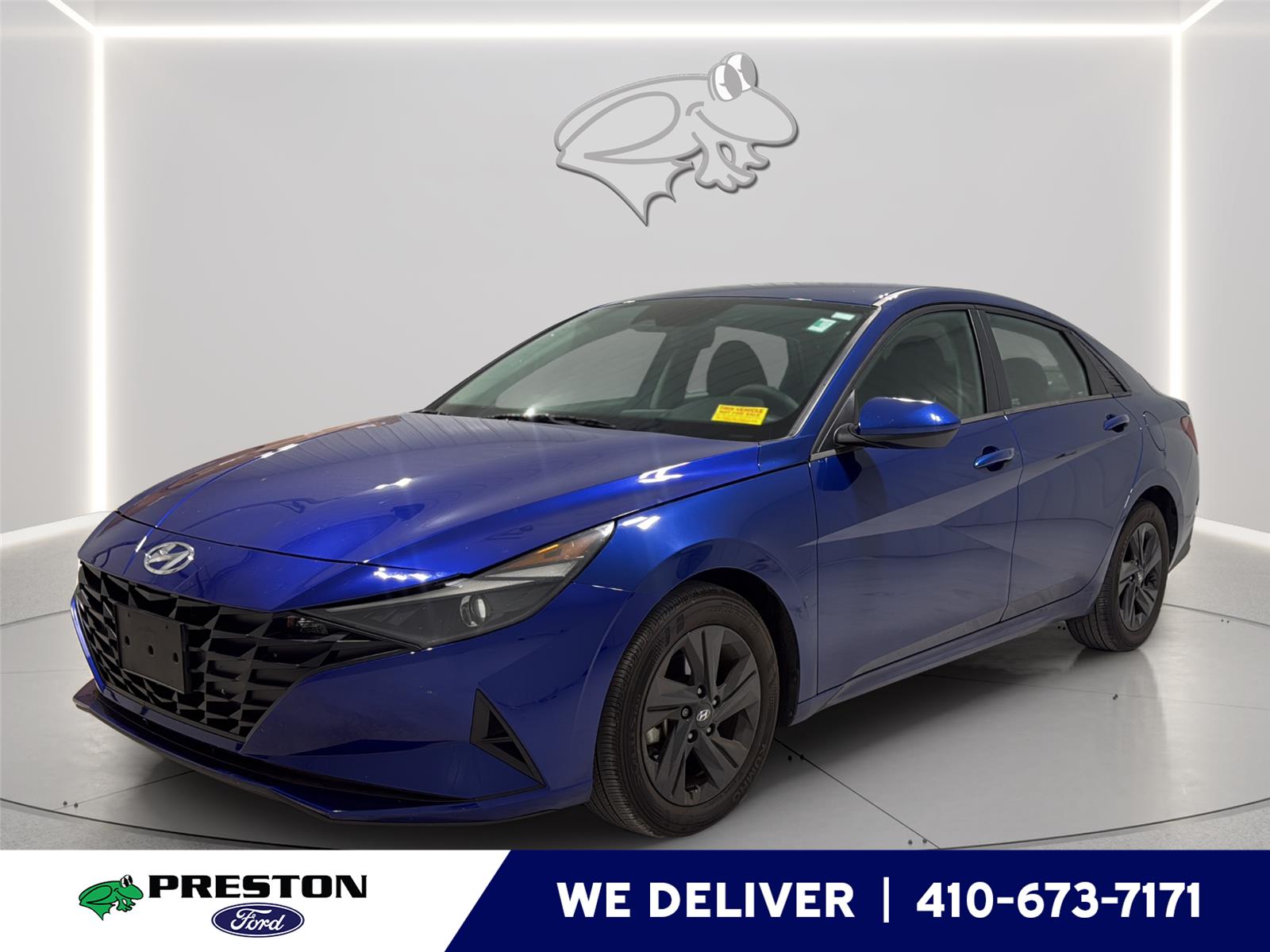 Intense Blue 2023 Hyundai Elantra Sedan Front-Wheel Drive Continuously Variable Transmission