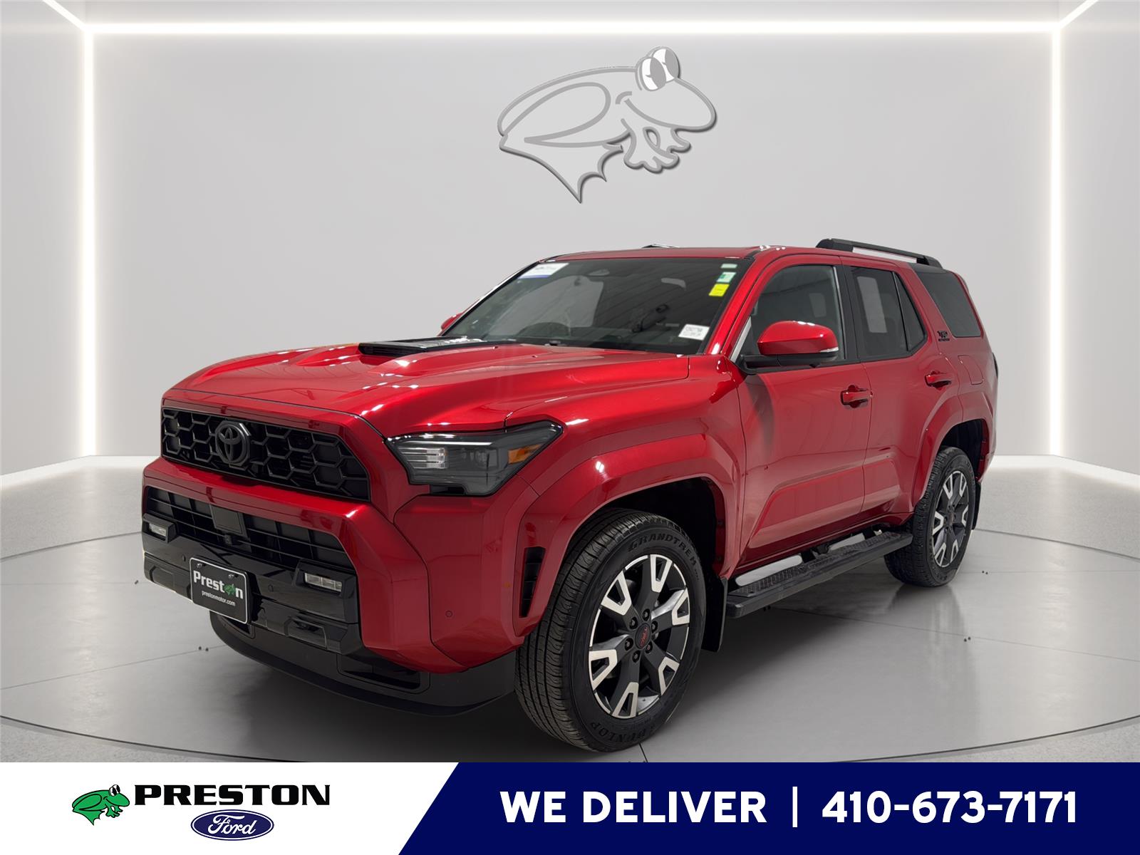 Supersonic Red 2025 Toyota 4Runner SUV / Crossover Four-Wheel Drive Automatic