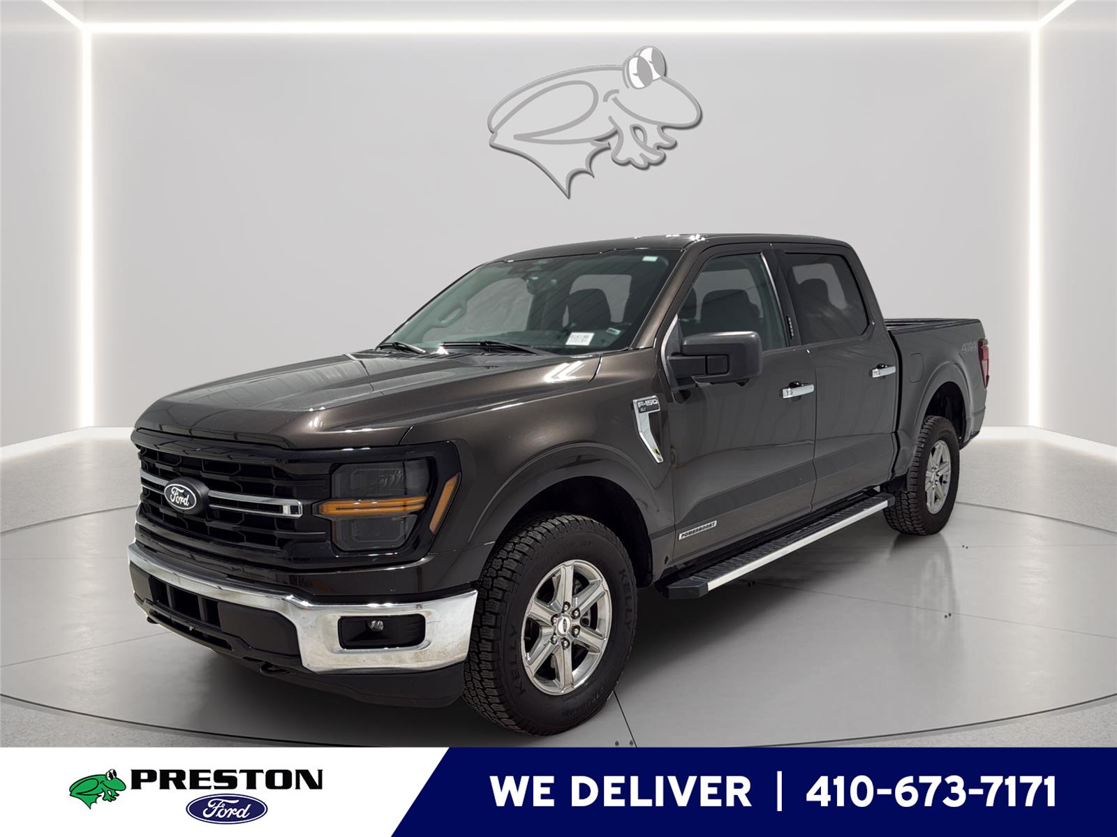 Darkened Bronze 2024 Ford F-150 Pickup Truck Four-Wheel Drive Automatic