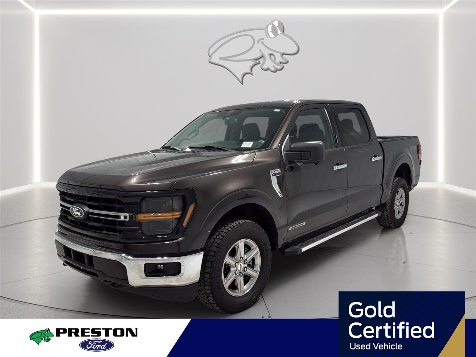 Darkened Bronze 2024 Ford F-150 Pickup Truck Four-Wheel Drive Automatic