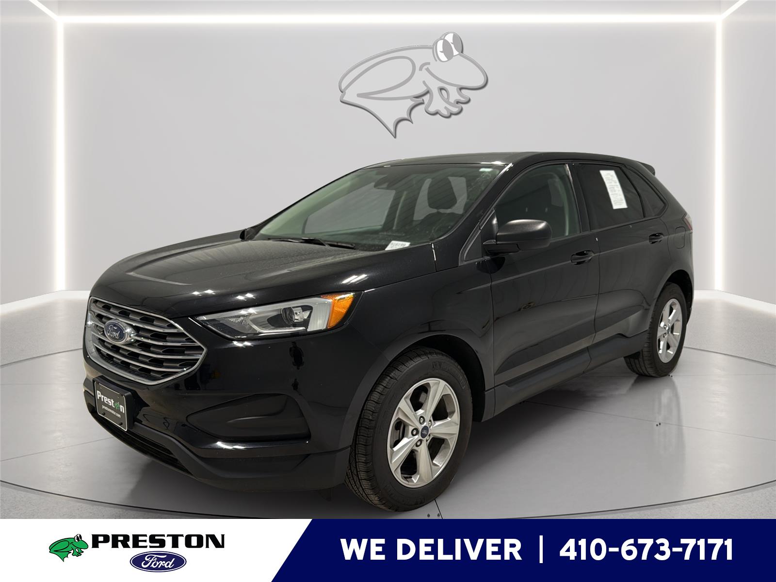 Agate Black 2022 Ford Edge SUV / Crossover All-Wheel Drive 8-Speed Automatic
