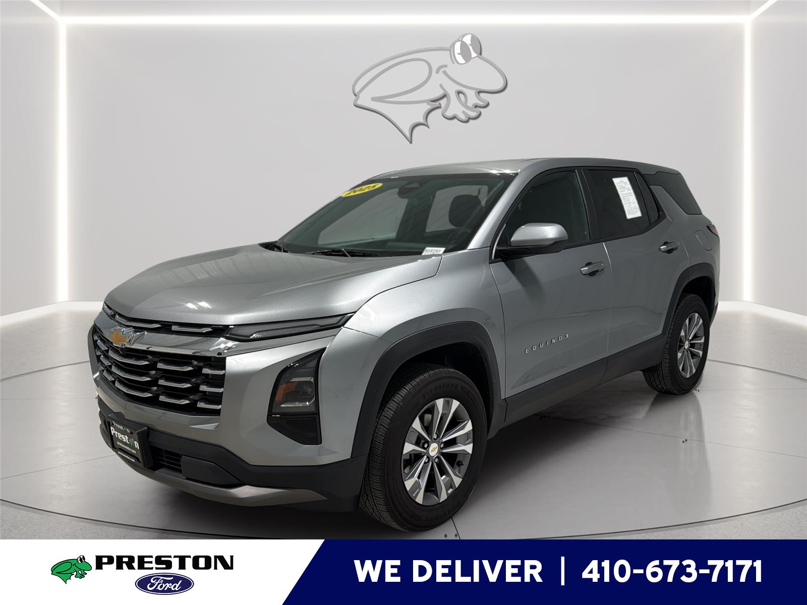 Sterling Gray Metallic 2025 Chevrolet Equinox SUV / Crossover Front-Wheel Drive Continuously Variable Transmission