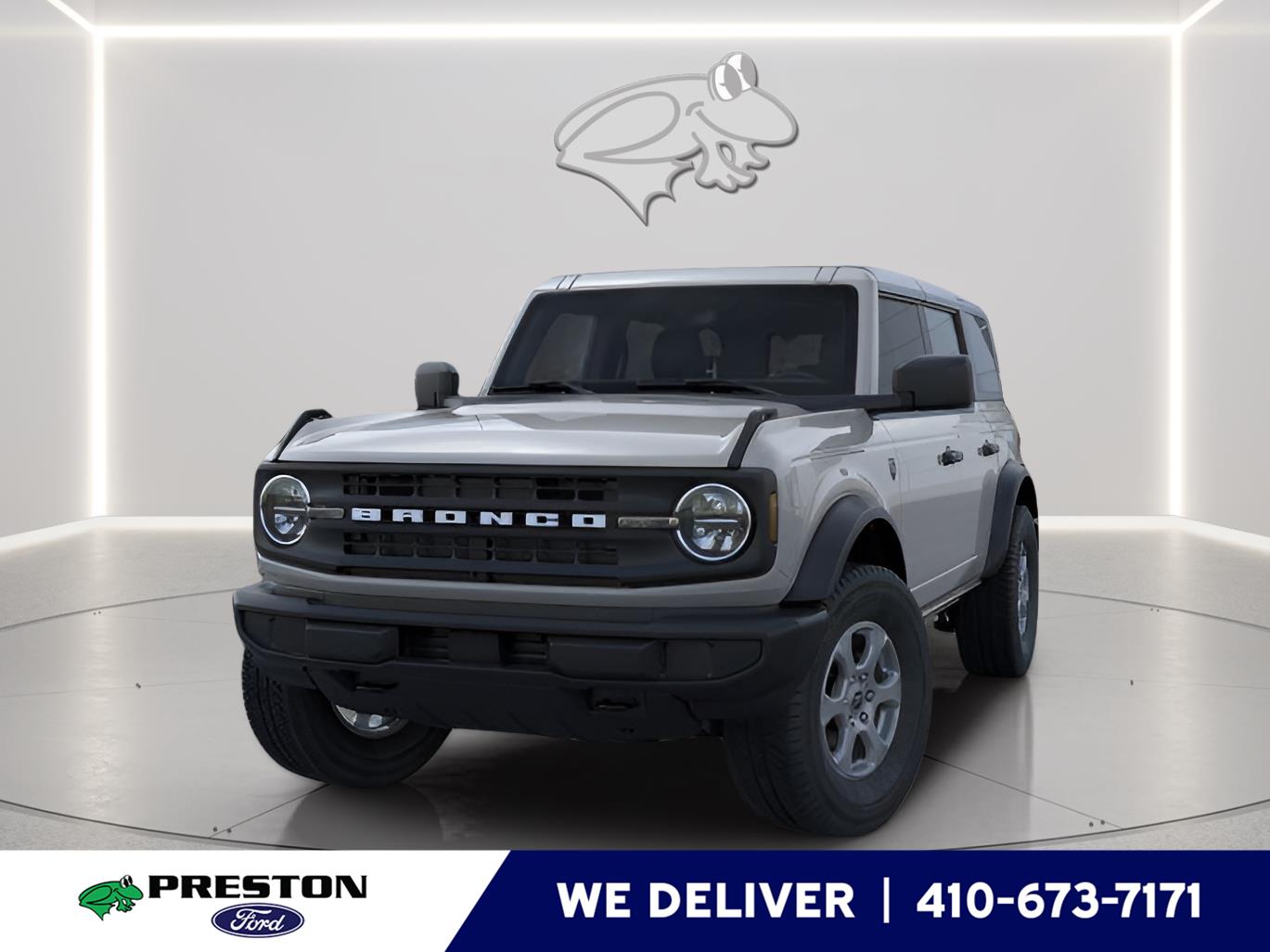 Avalanche Gray 2026 Ford Bronco SUV / Crossover Four-Wheel Drive Automatic