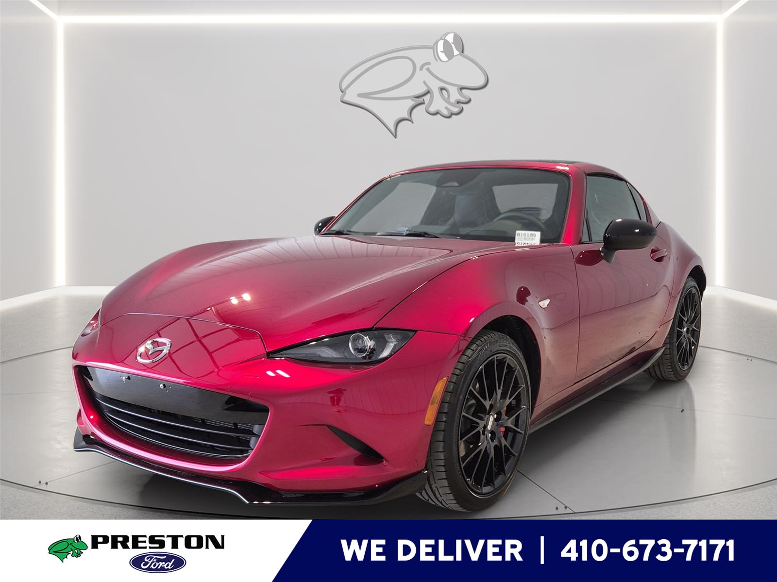 Soul Red Crystal Metallic 2025 Mazda MX-5 Miata Convertible Rear-Wheel Drive Manual